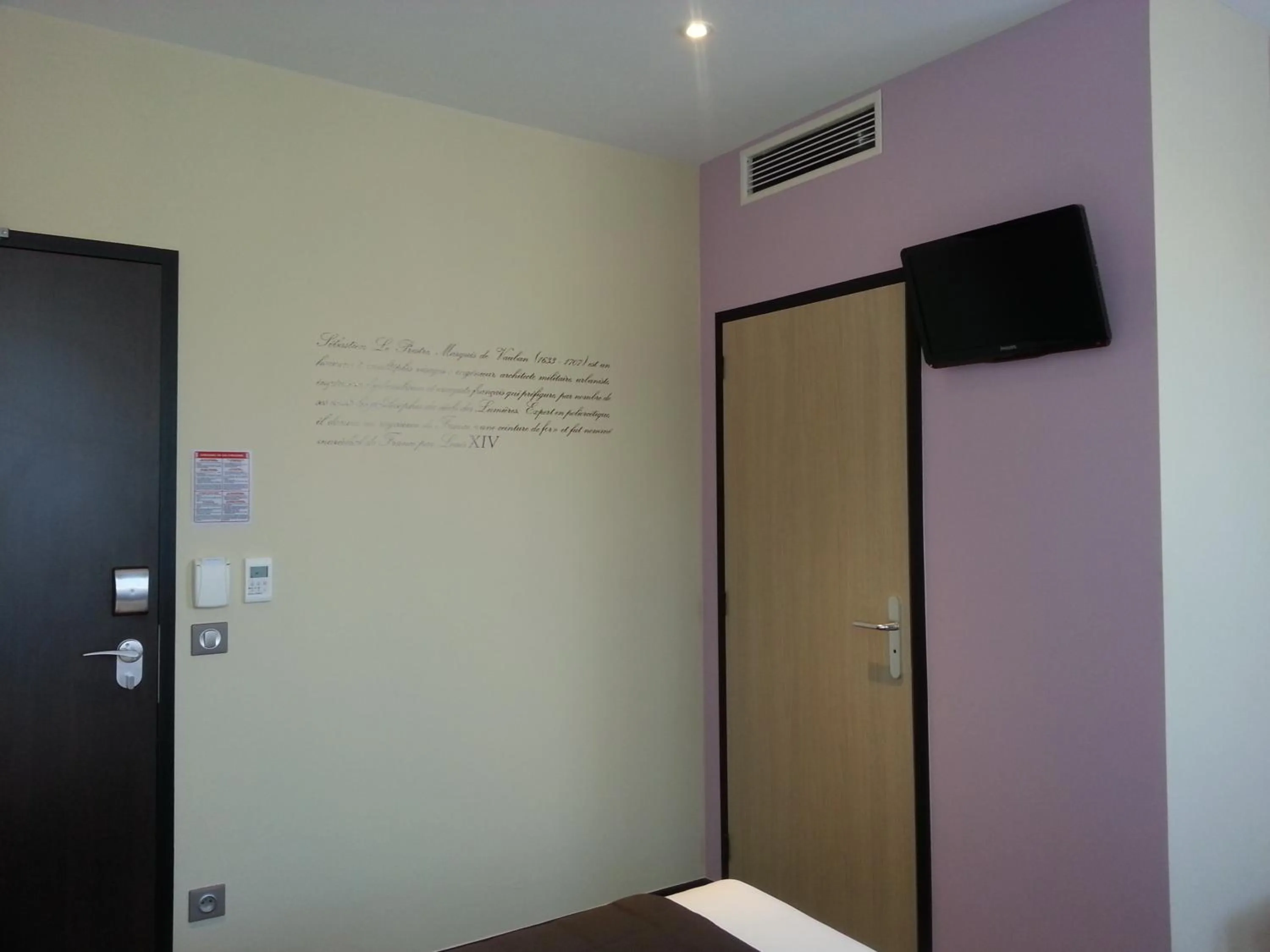 Decorative detail in Hotel Vauban