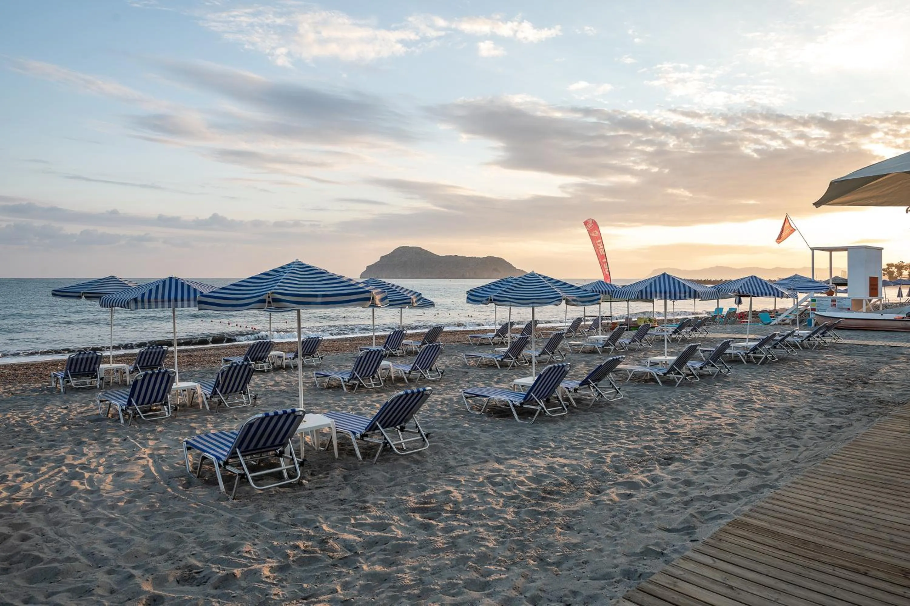 Beach in Caldera Bay