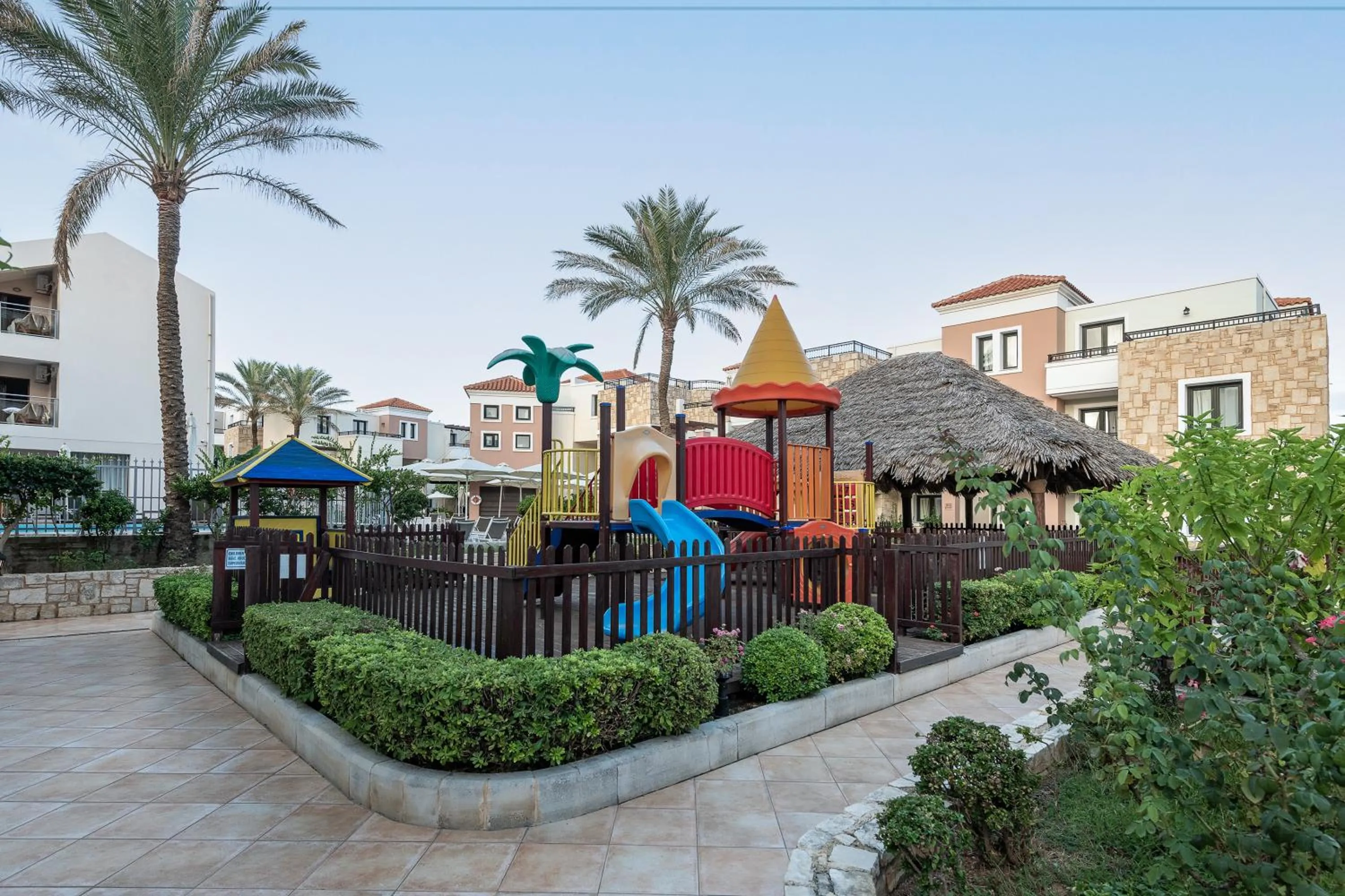 Children play ground in Caldera Bay