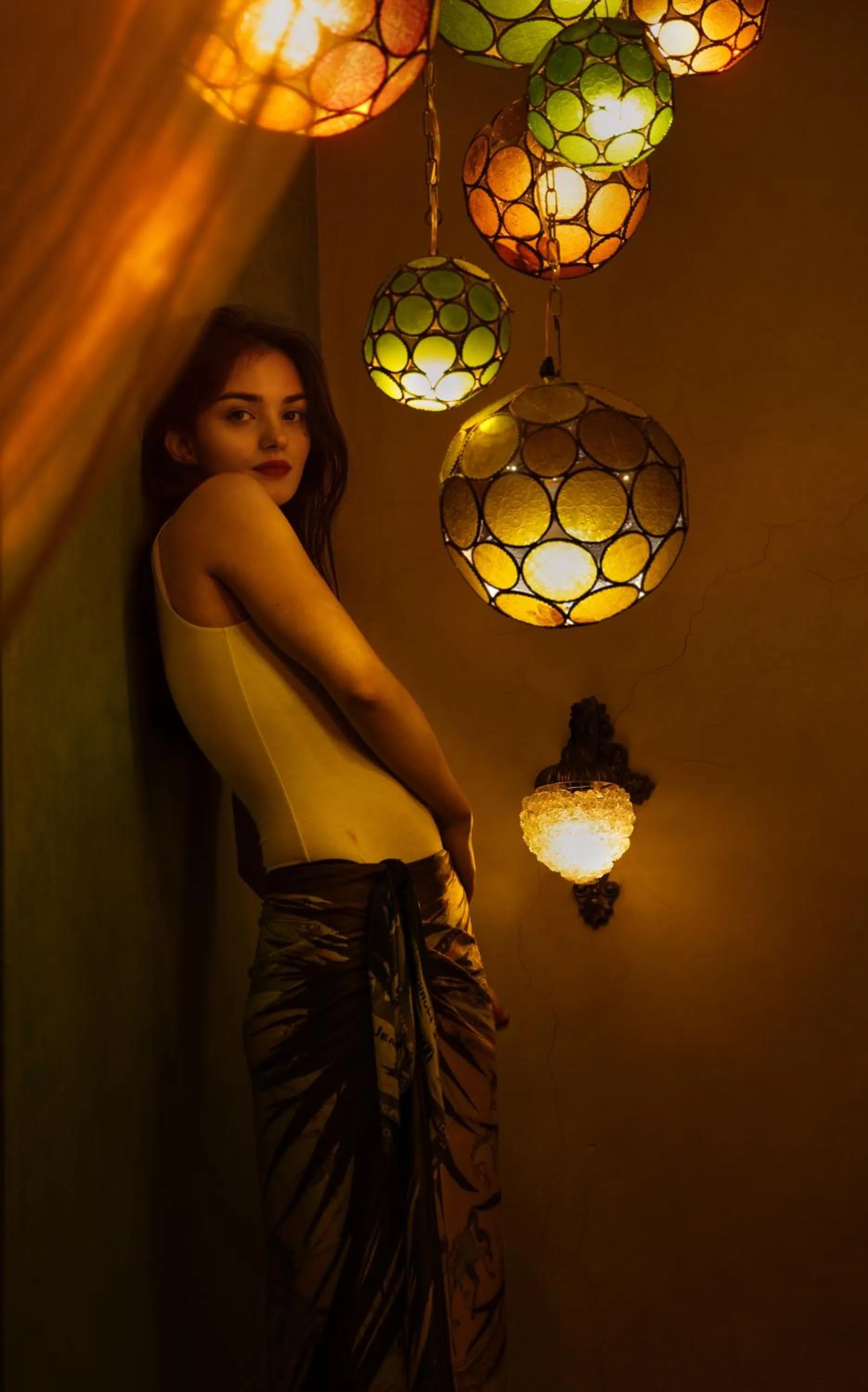 Bed in Riad Persephone