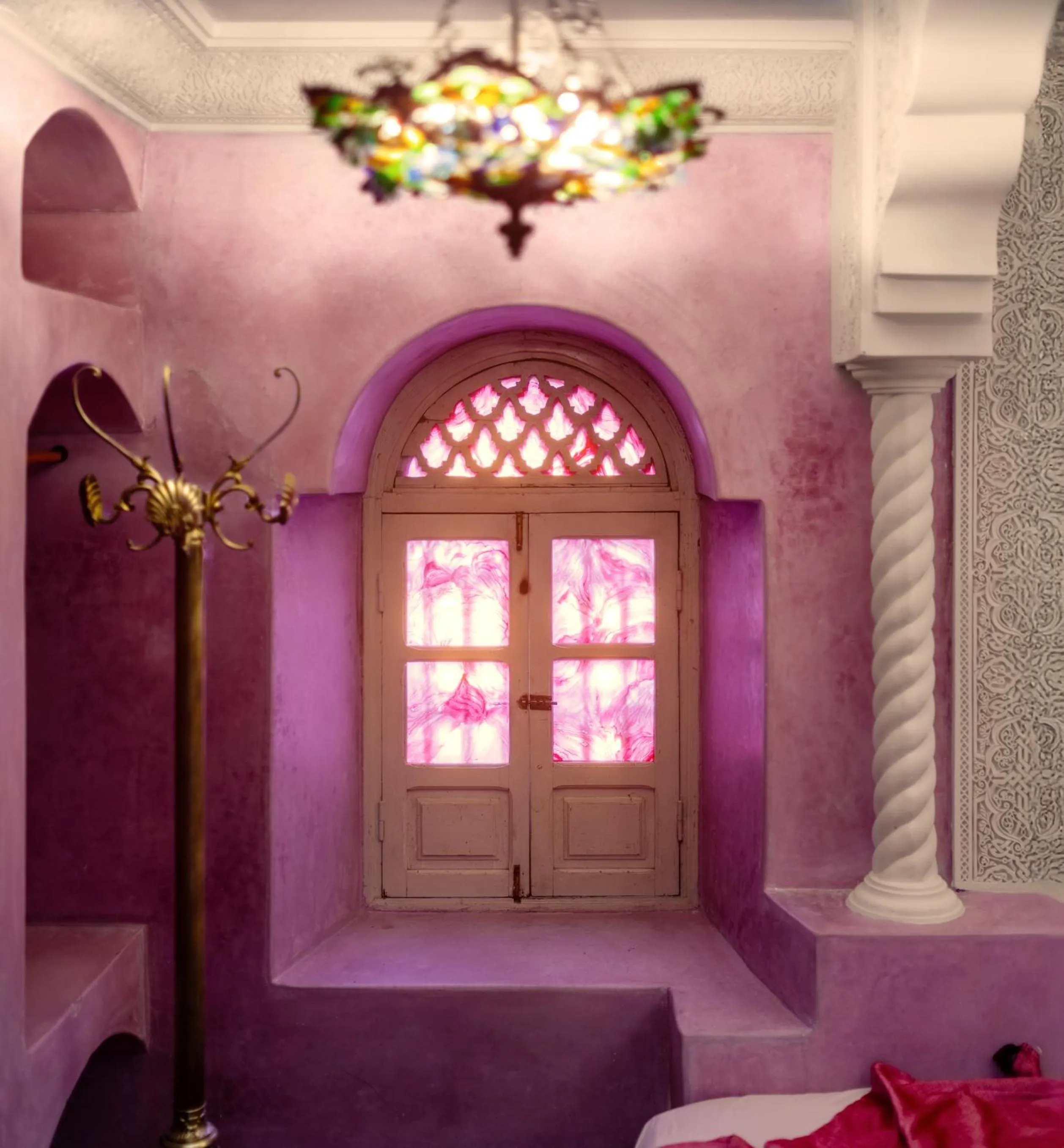 Bedroom, Bed in Riad Persephone