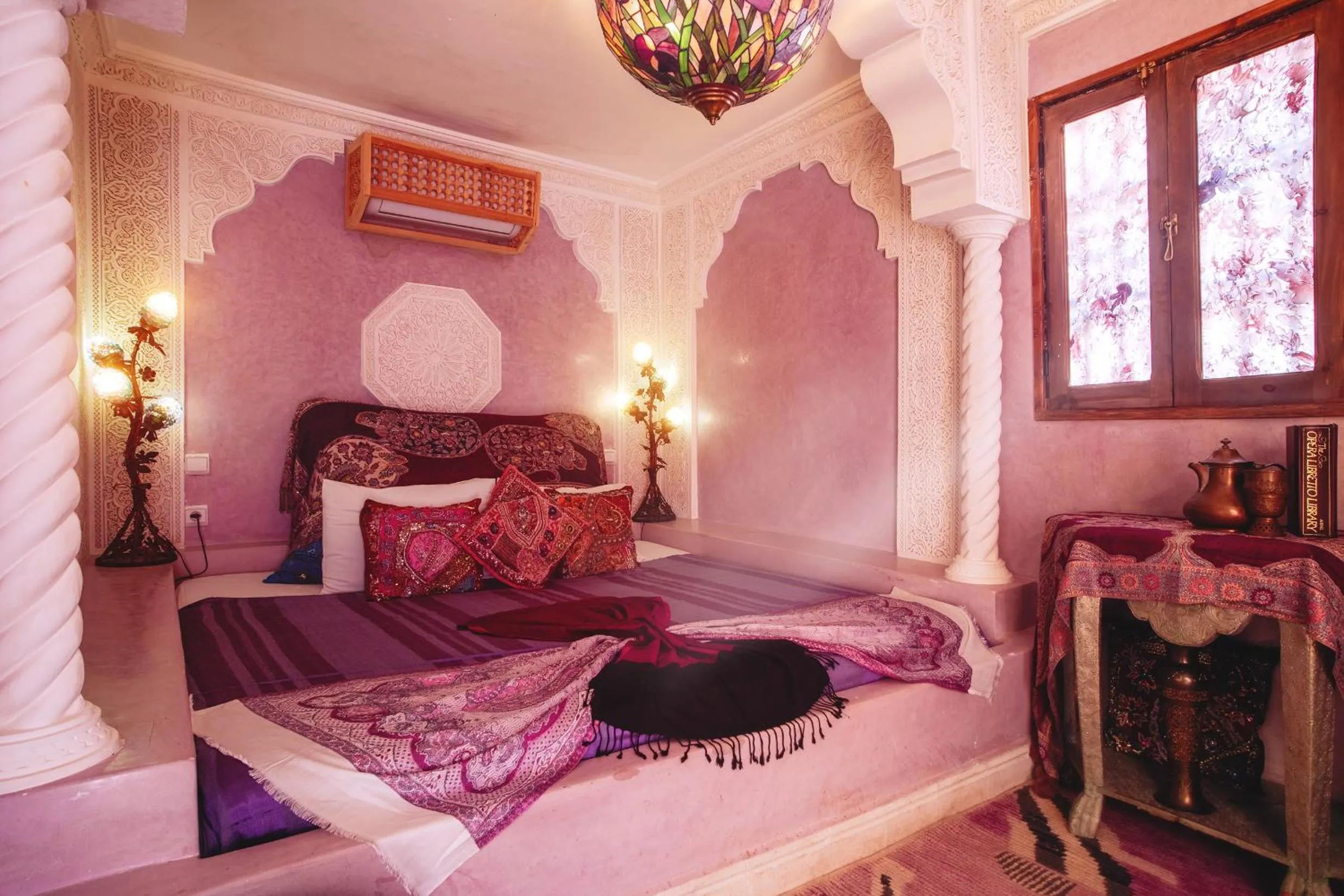 Bed in Riad Persephone