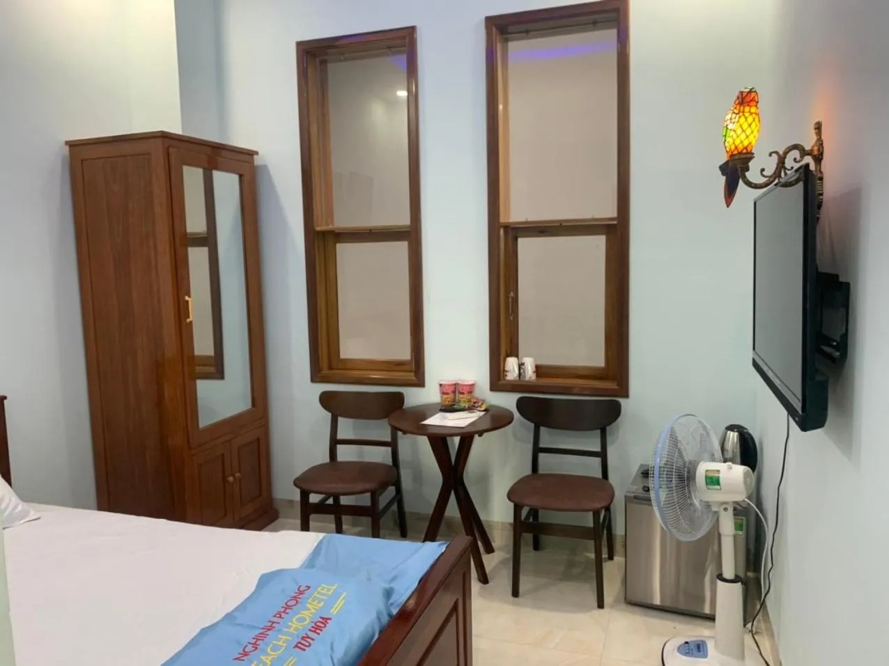 Bed in Khách sạn Nghinh Phong Beach Tuy Hòa