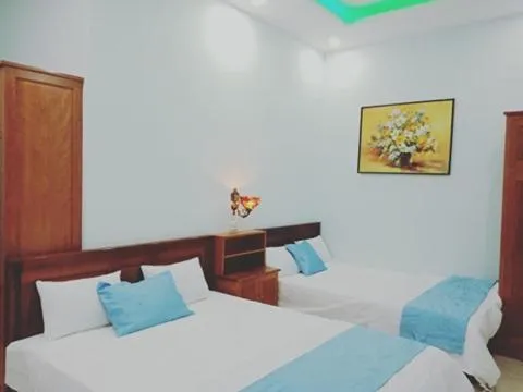 Bed in Khách sạn Nghinh Phong Beach Tuy Hòa