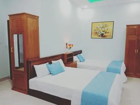 Bed in Khách sạn Nghinh Phong Beach Tuy Hòa