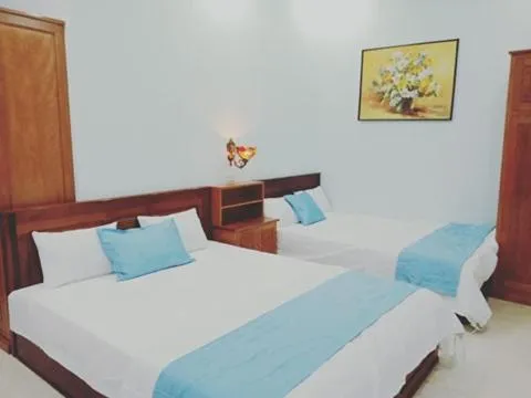Bed in Khách sạn Nghinh Phong Beach Tuy Hòa