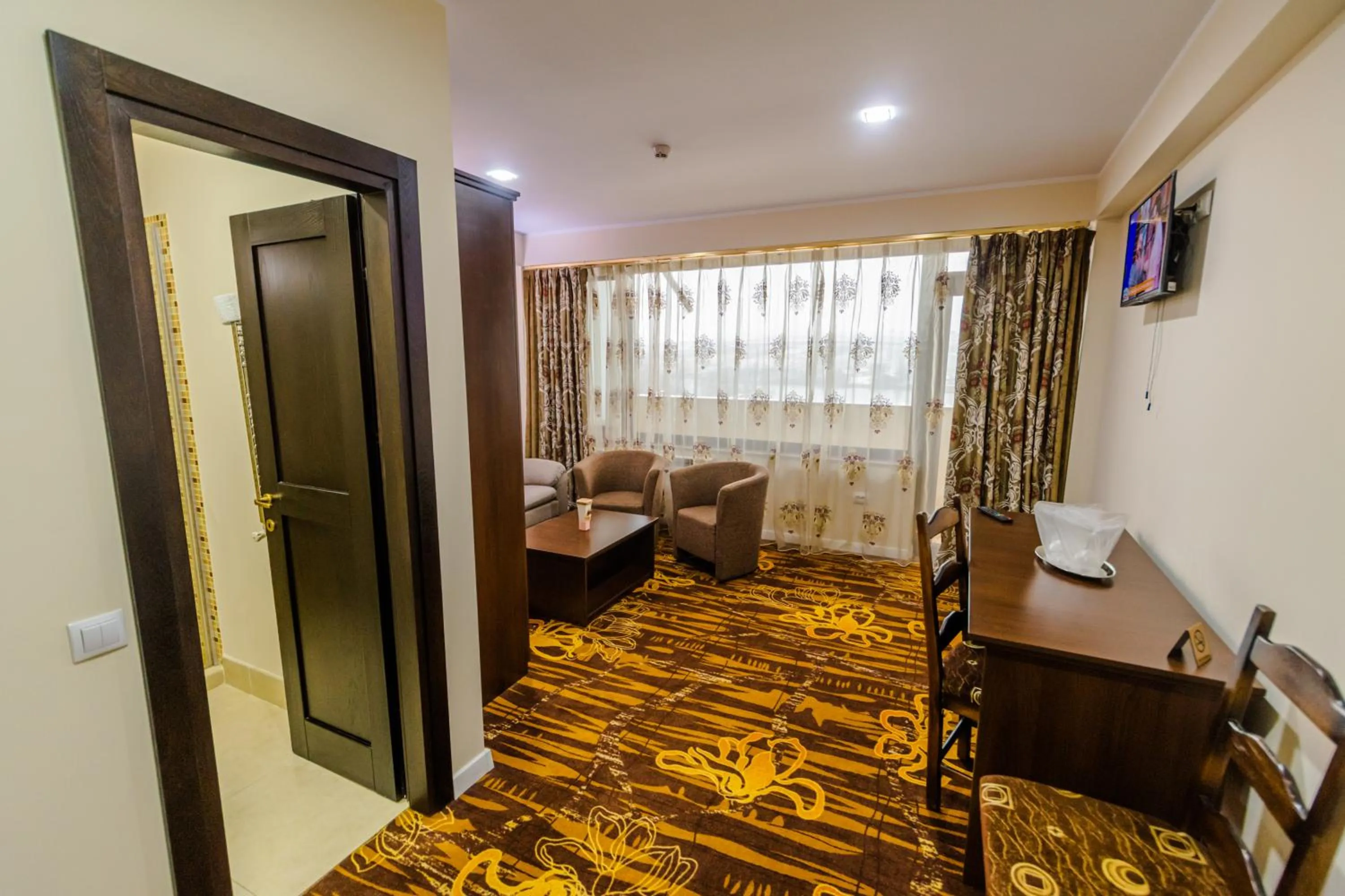 Living room in Hostel Parc