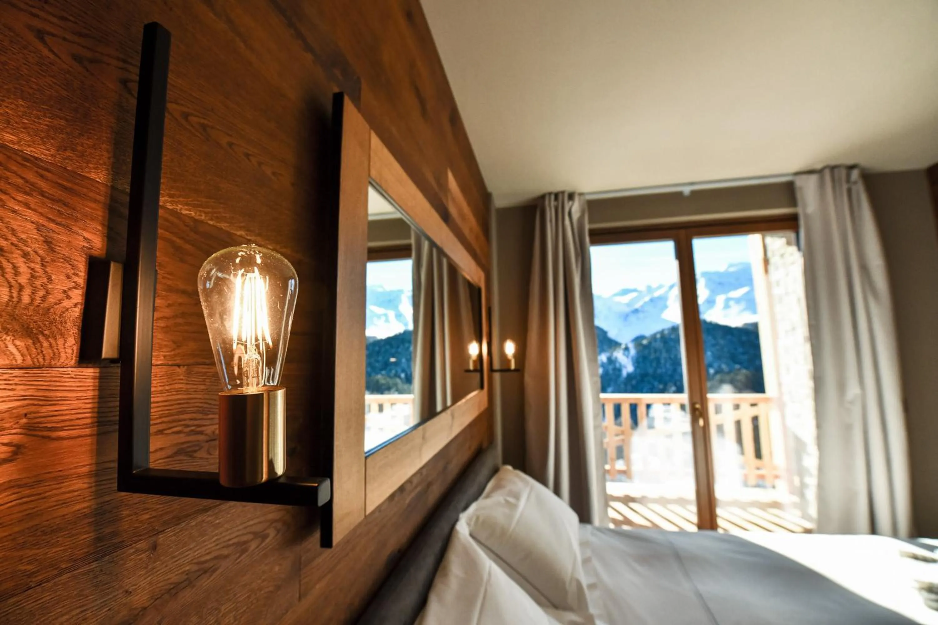 Bedroom, Bed in Chalet Everest - Luxury Apartments