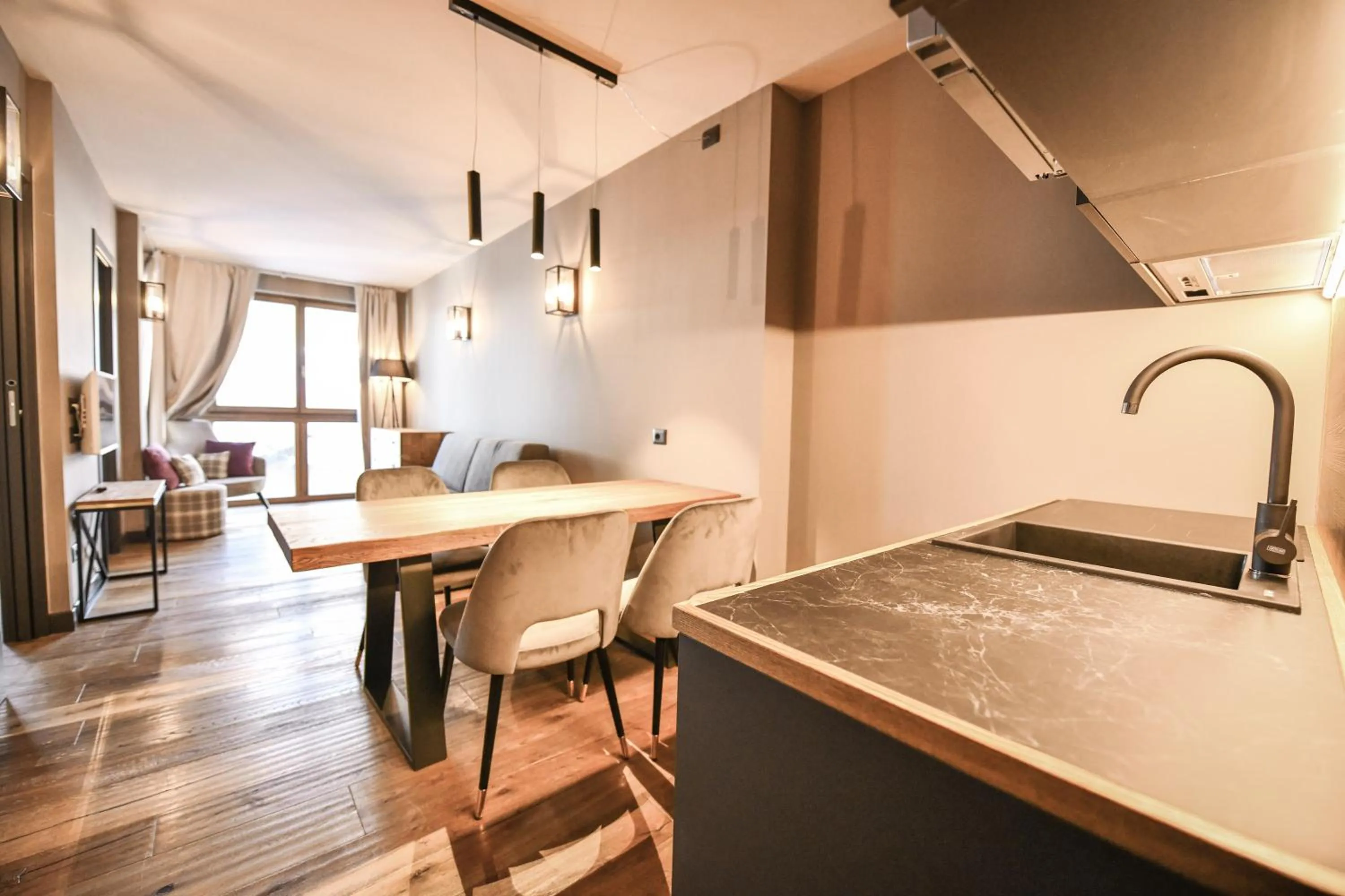 Living room in Chalet Everest - Luxury Apartments