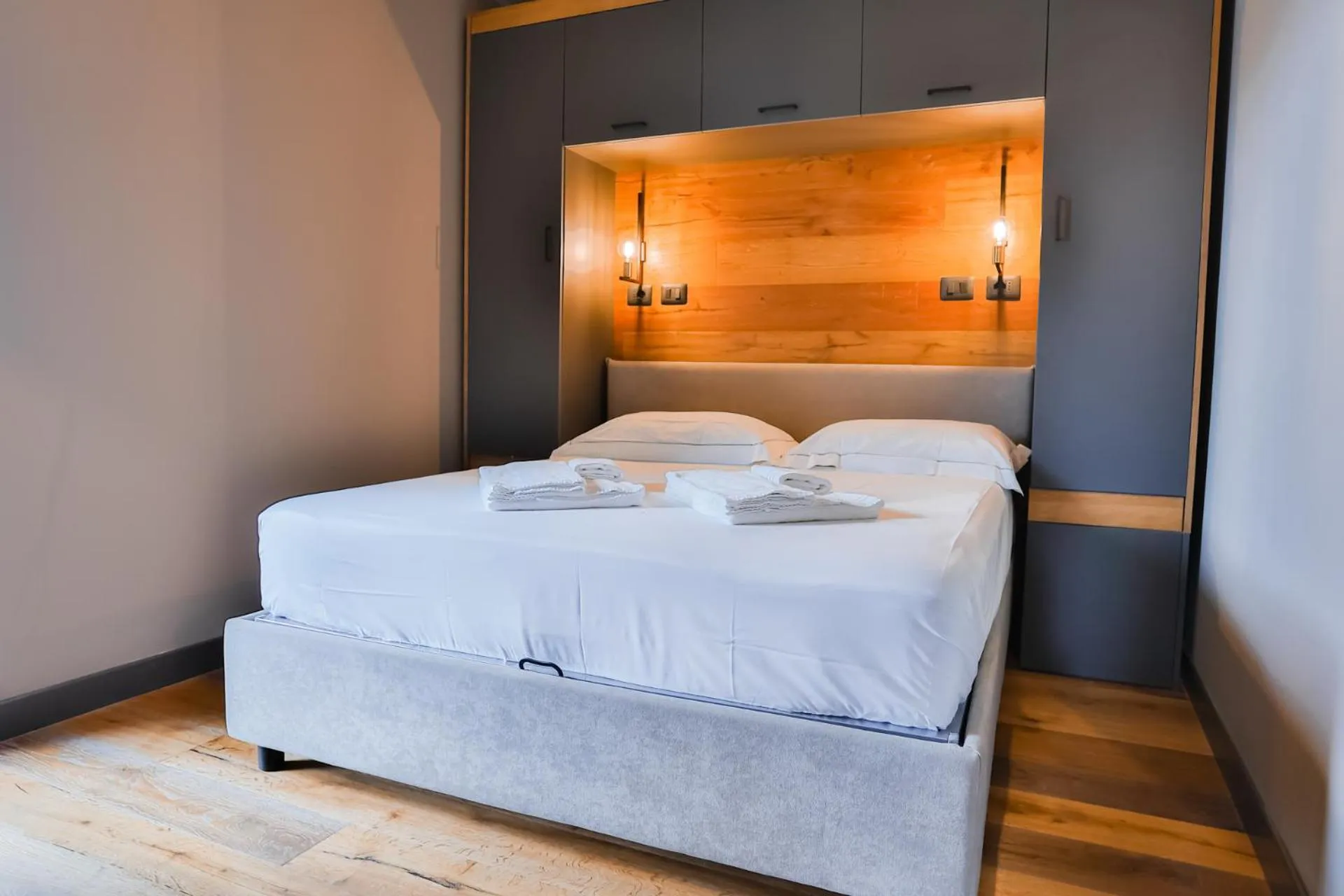 Bed in Chalet Everest - Luxury Apartments