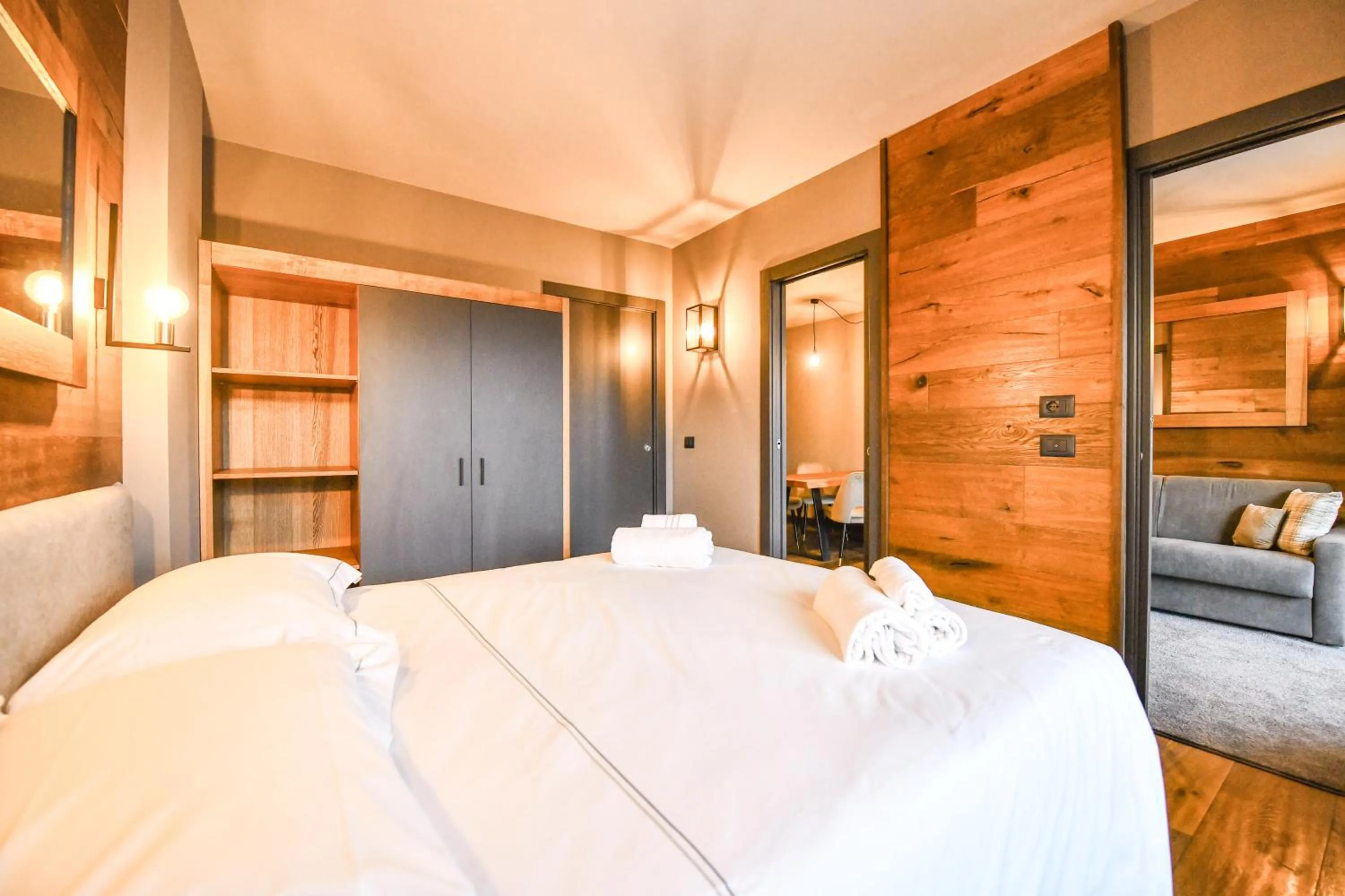Photo of the whole room, Bed in Chalet Everest - Luxury Apartments