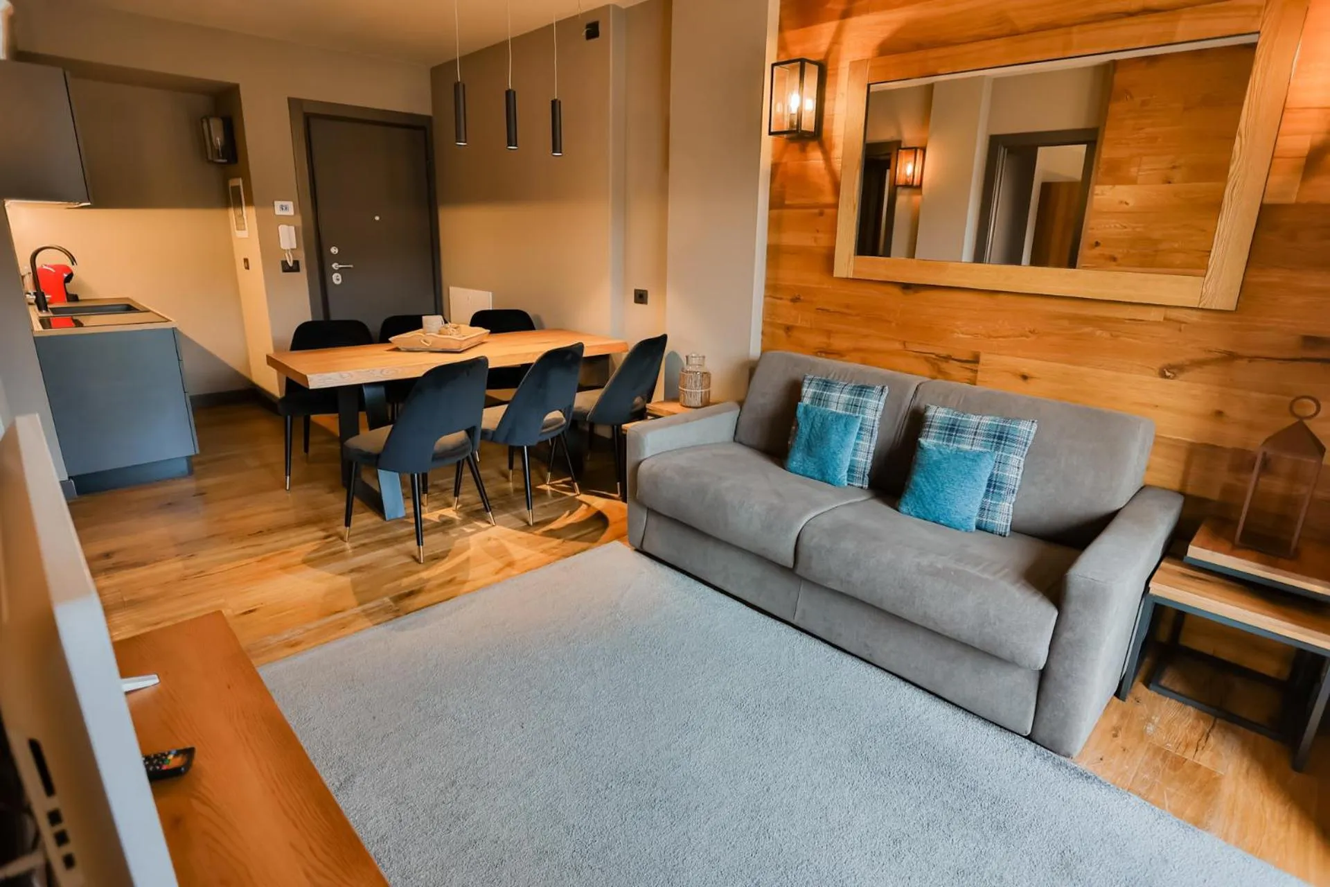 Living room in Chalet Everest - Luxury Apartments