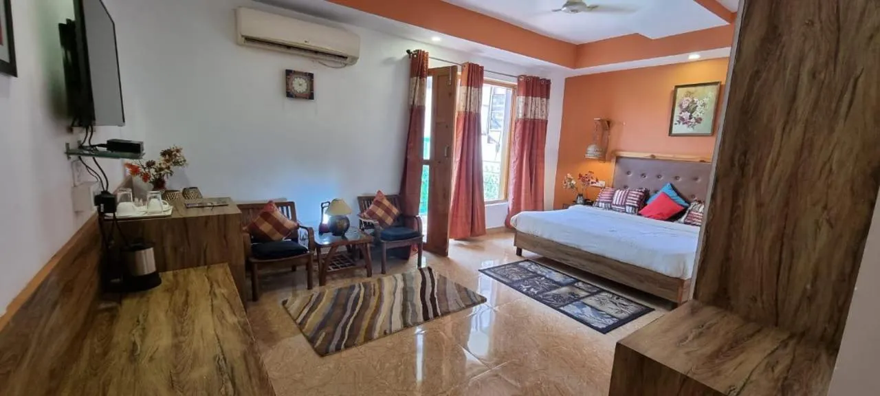 Bed in Nandini Villa Dharamshala