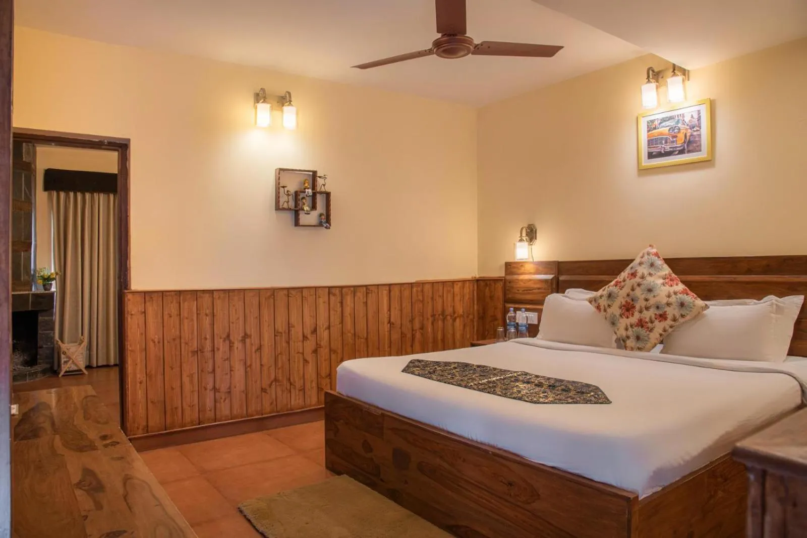 Bed in Nandini Villa Dharamshala