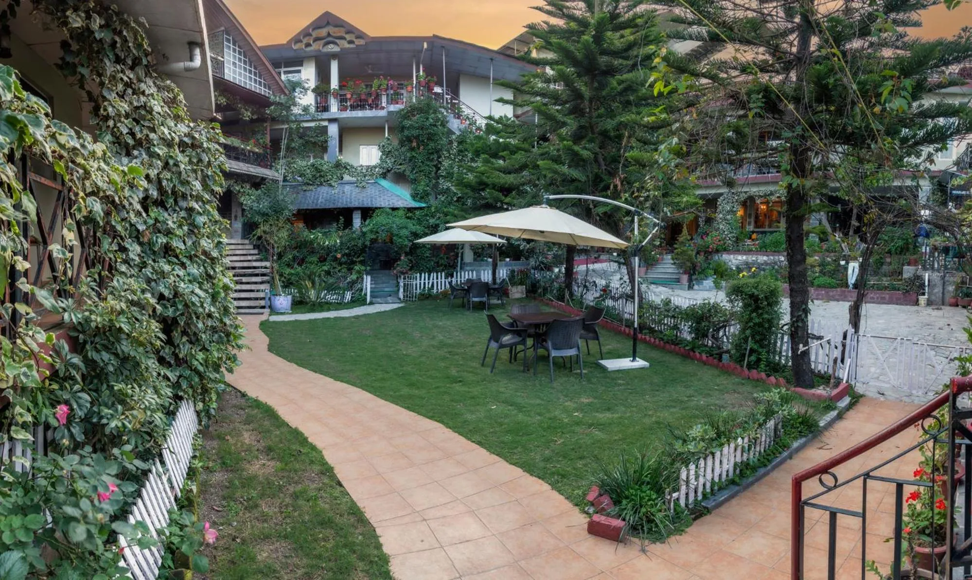 Property building in Nandini Villa Dharamshala