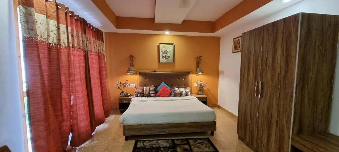 Bed in Nandini Villa Dharamshala