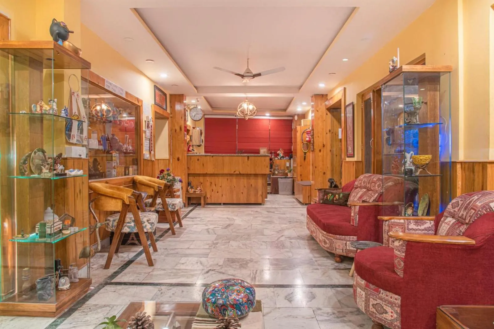 Living room in Nandini Villa Dharamshala