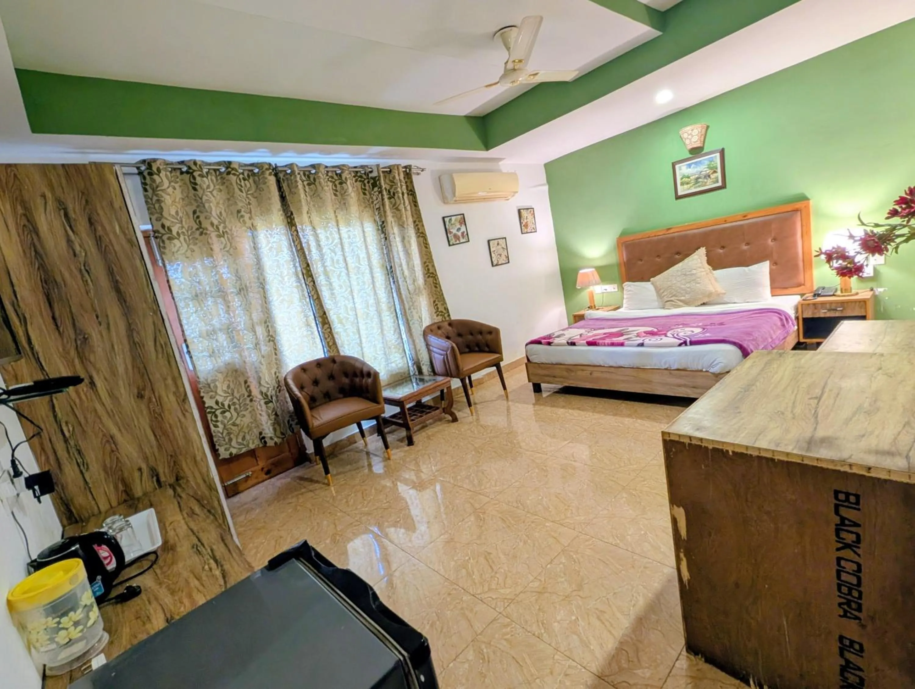 Bed in Nandini Villa Dharamshala