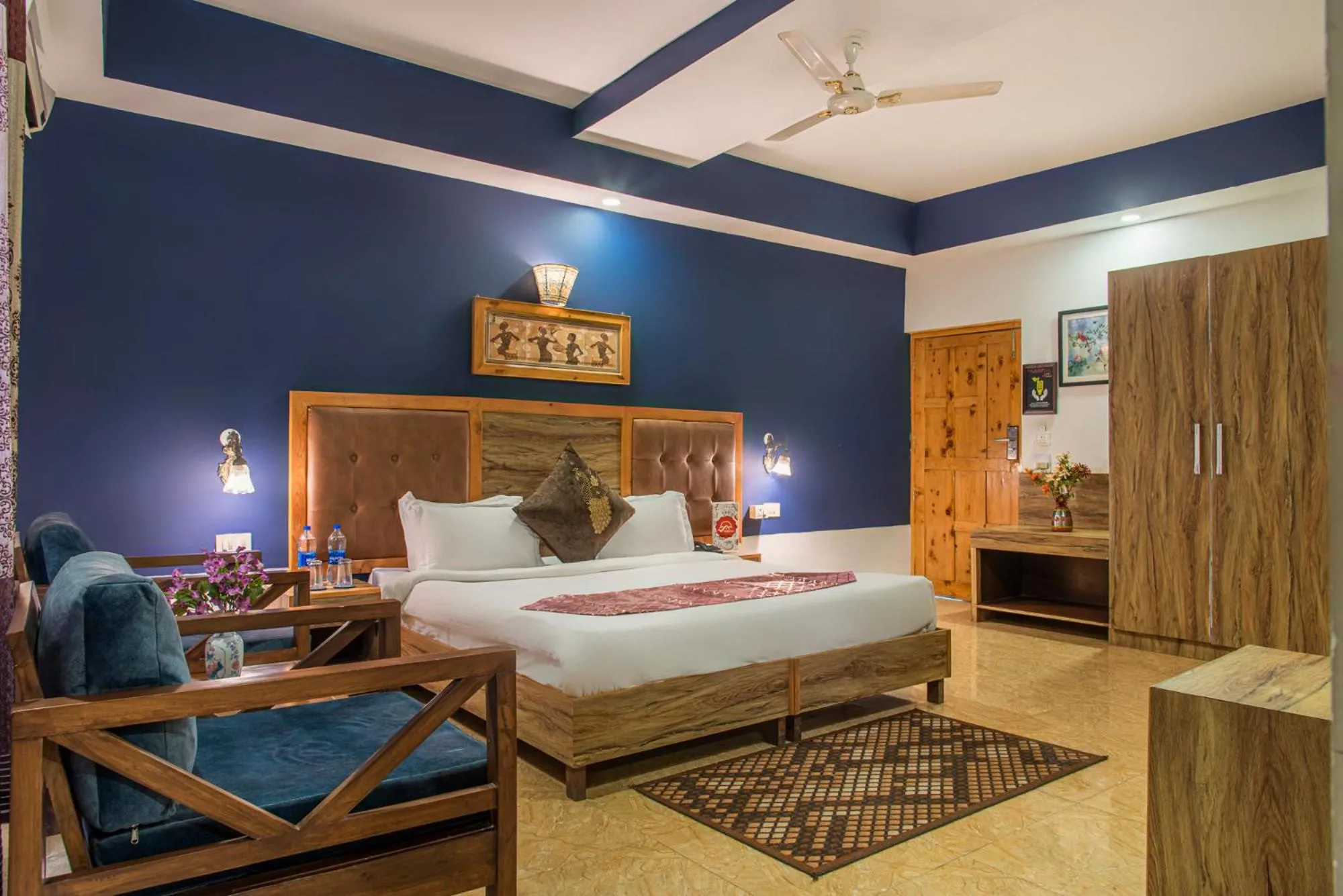 Bed in Nandini Villa Dharamshala