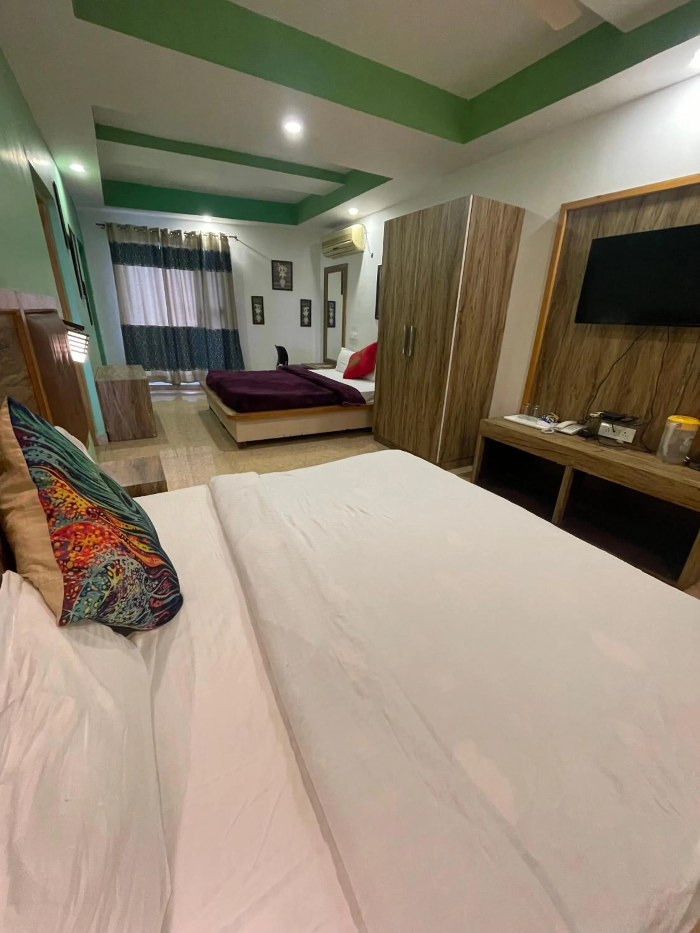 Bed in Nandini Villa Dharamshala