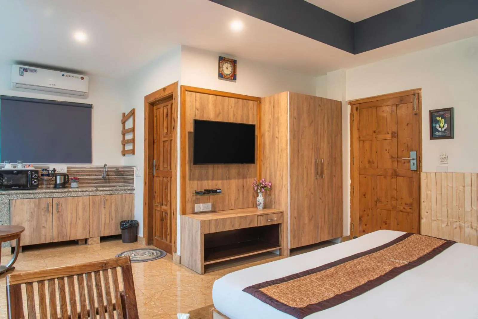 Bed in Nandini Villa Dharamshala