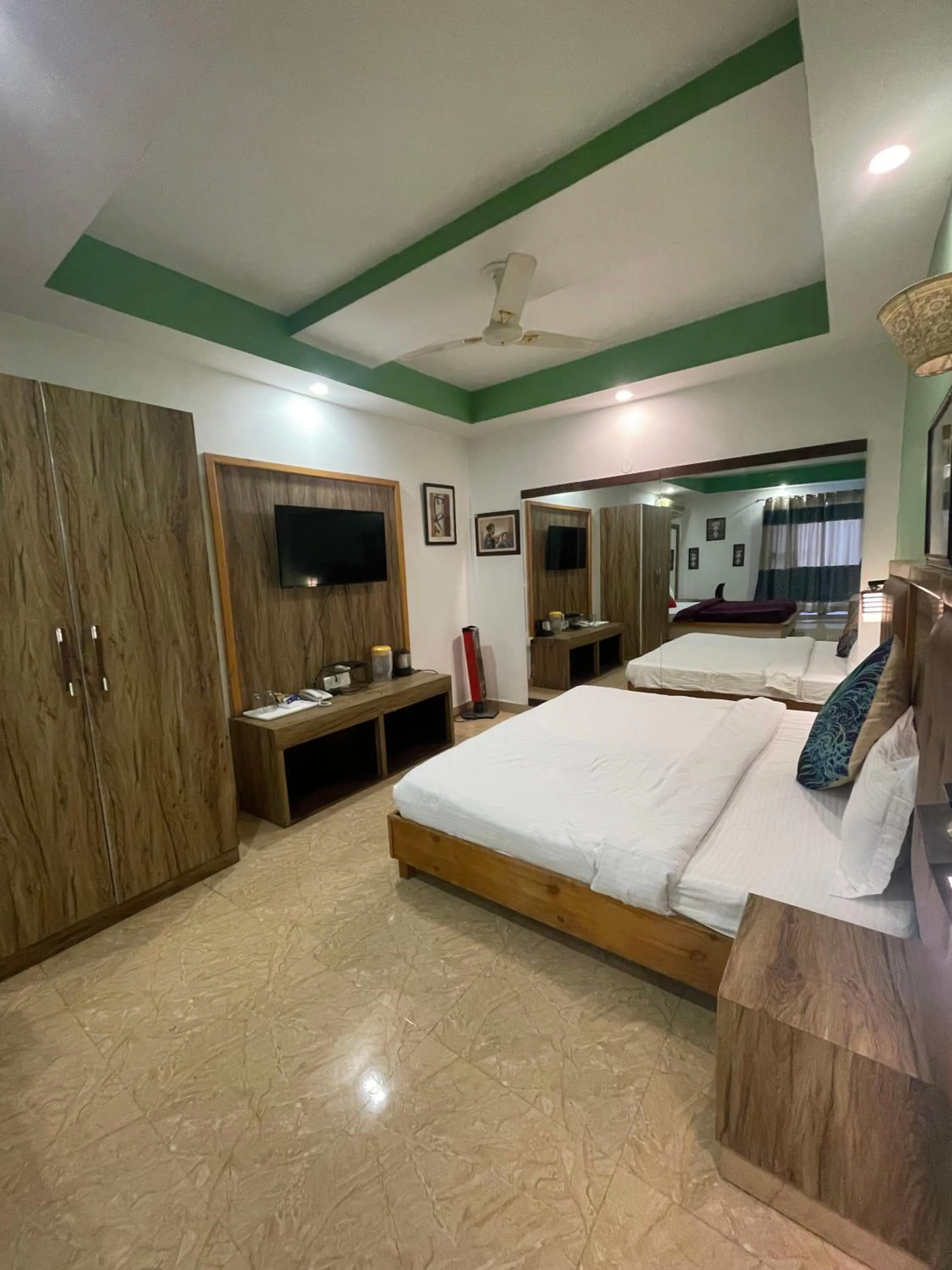 Bed in Nandini Villa Dharamshala