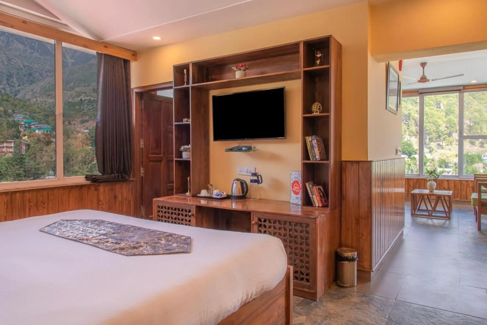 Bed in Nandini Villa Dharamshala