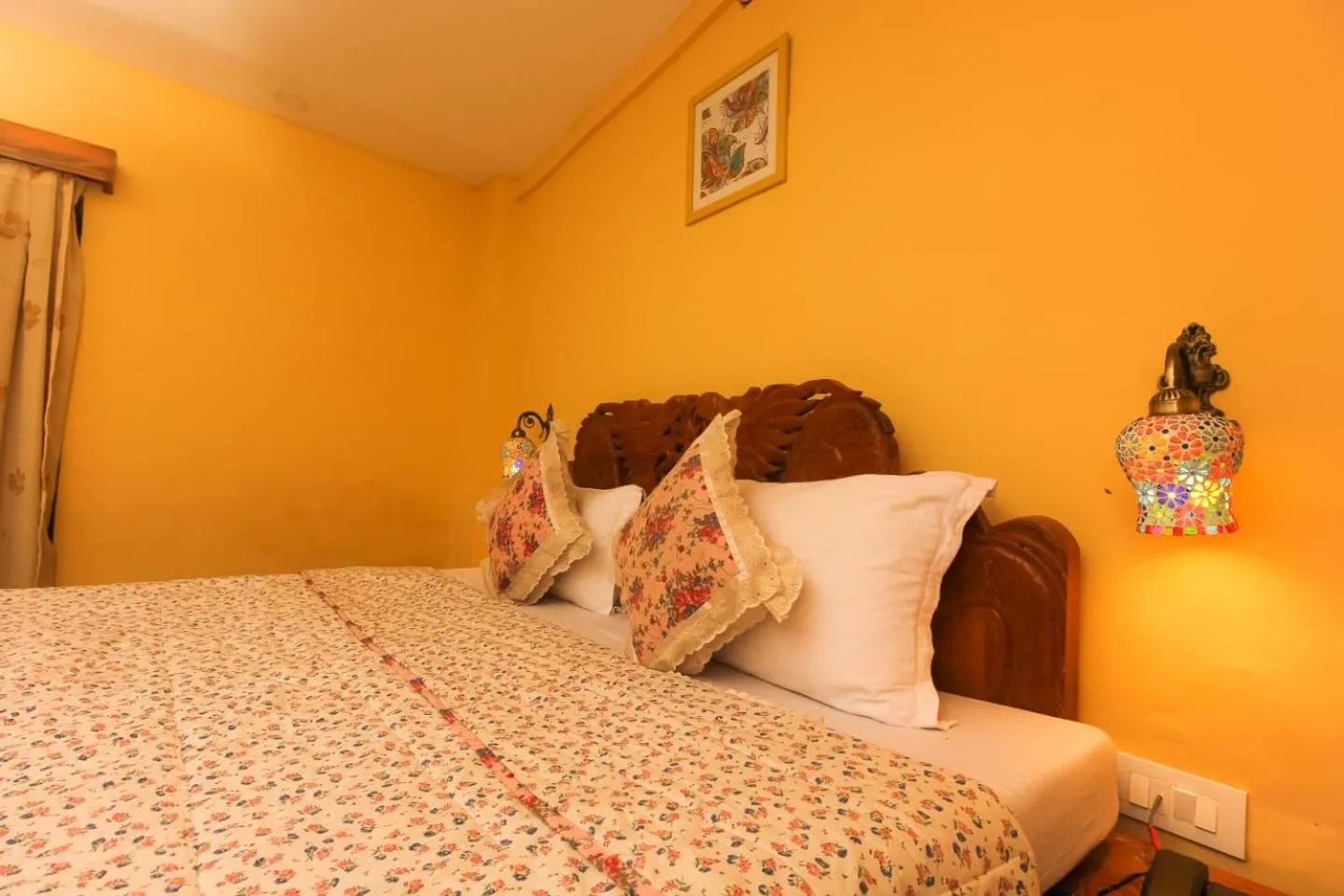 Bed in Nandini Villa Dharamshala