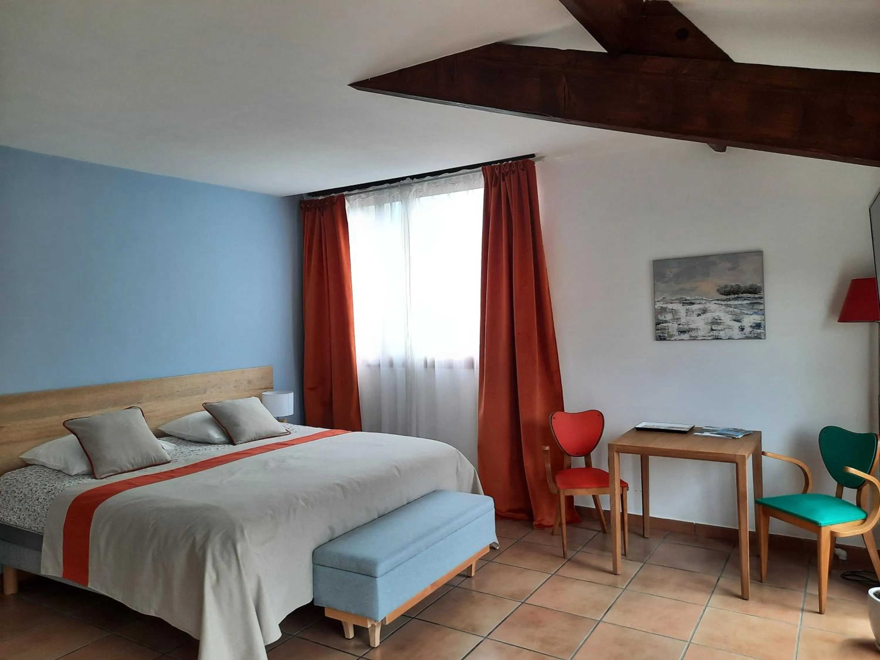 Bedroom, Bed in Le Clos des Chênes