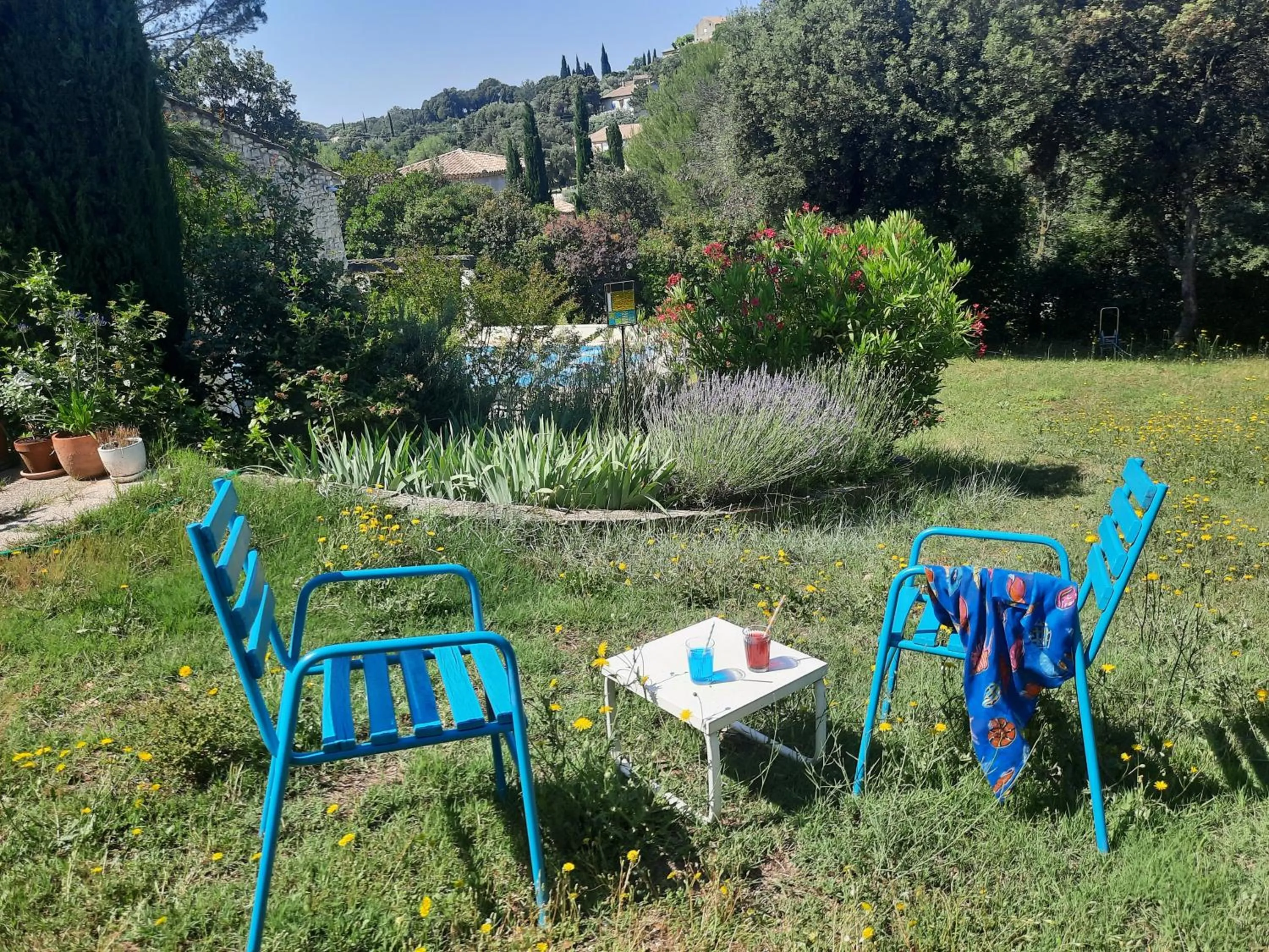 Garden in Le Clos des Chênes