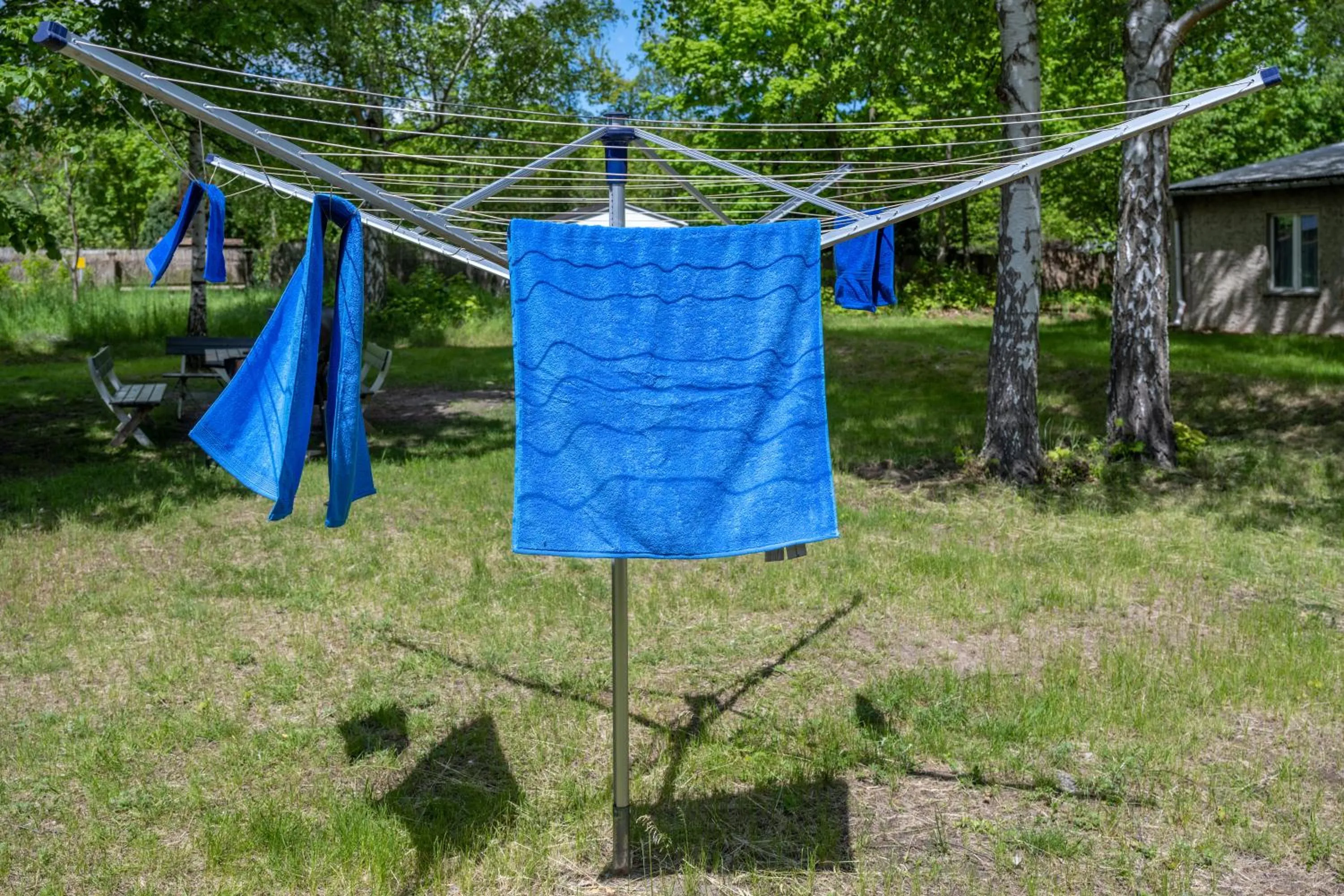 Inner courtyard view in Pension Schwalbenweg
