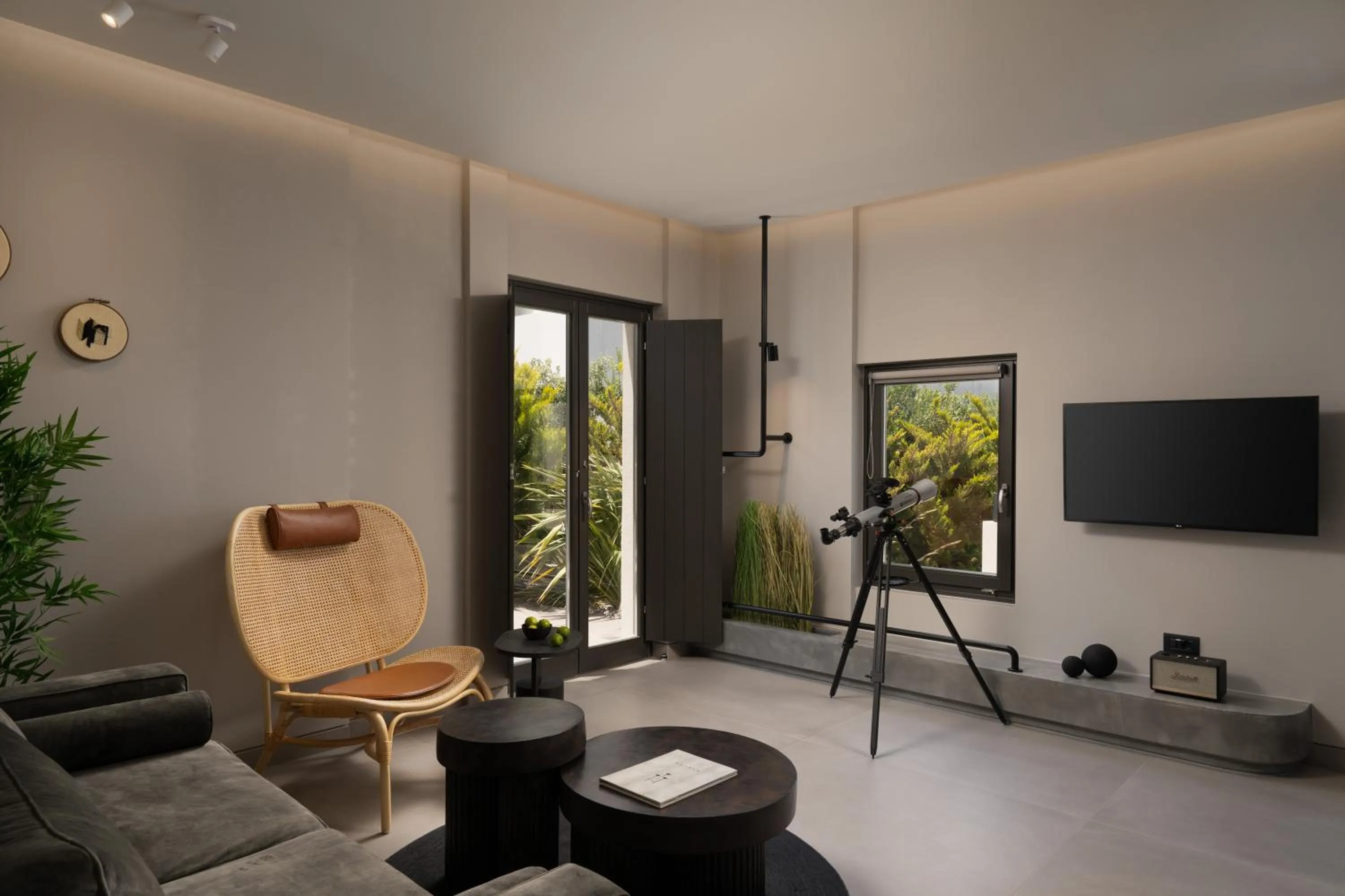 Living room in Apikia Santorini