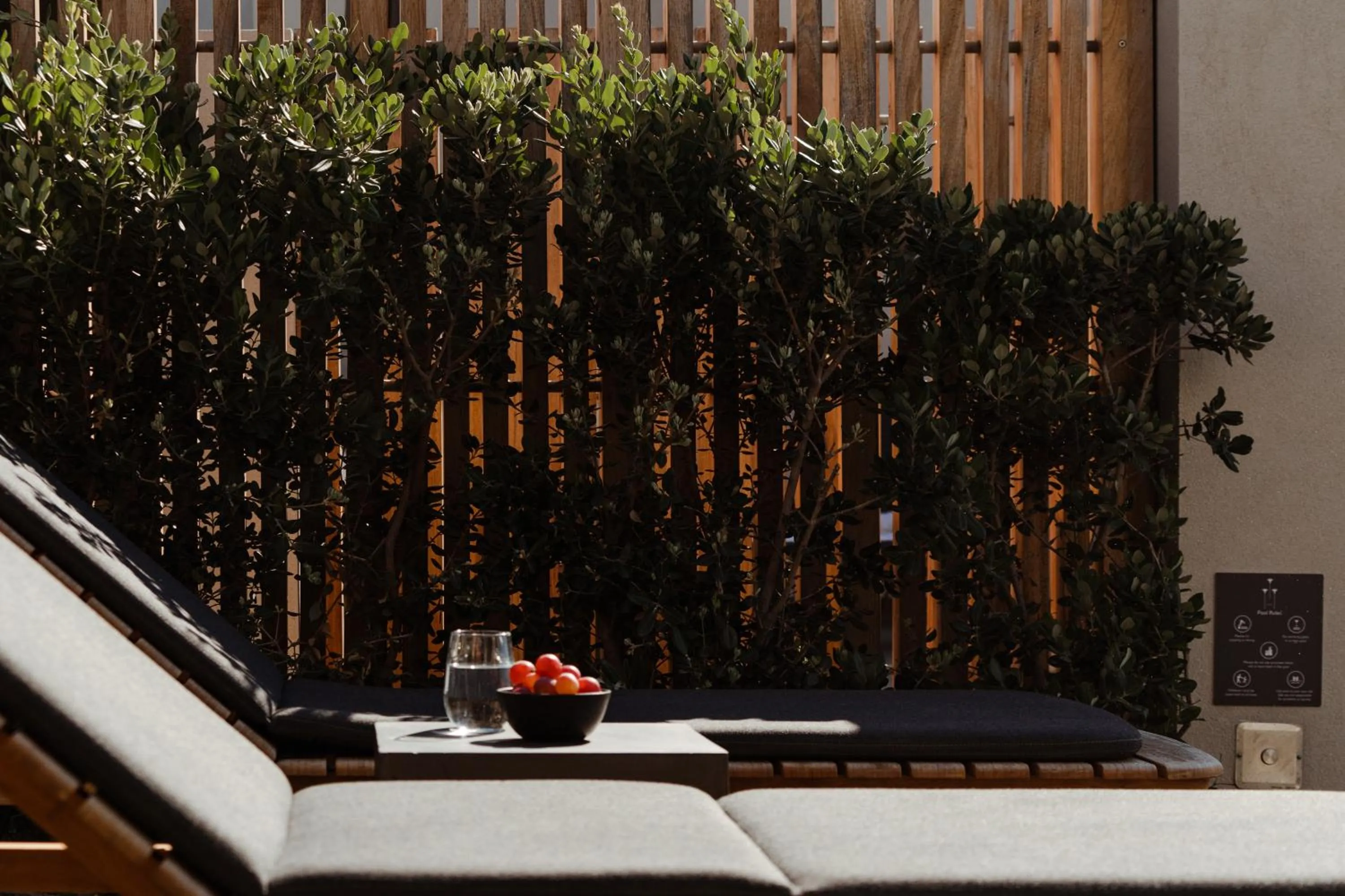 Patio in Apikia Santorini