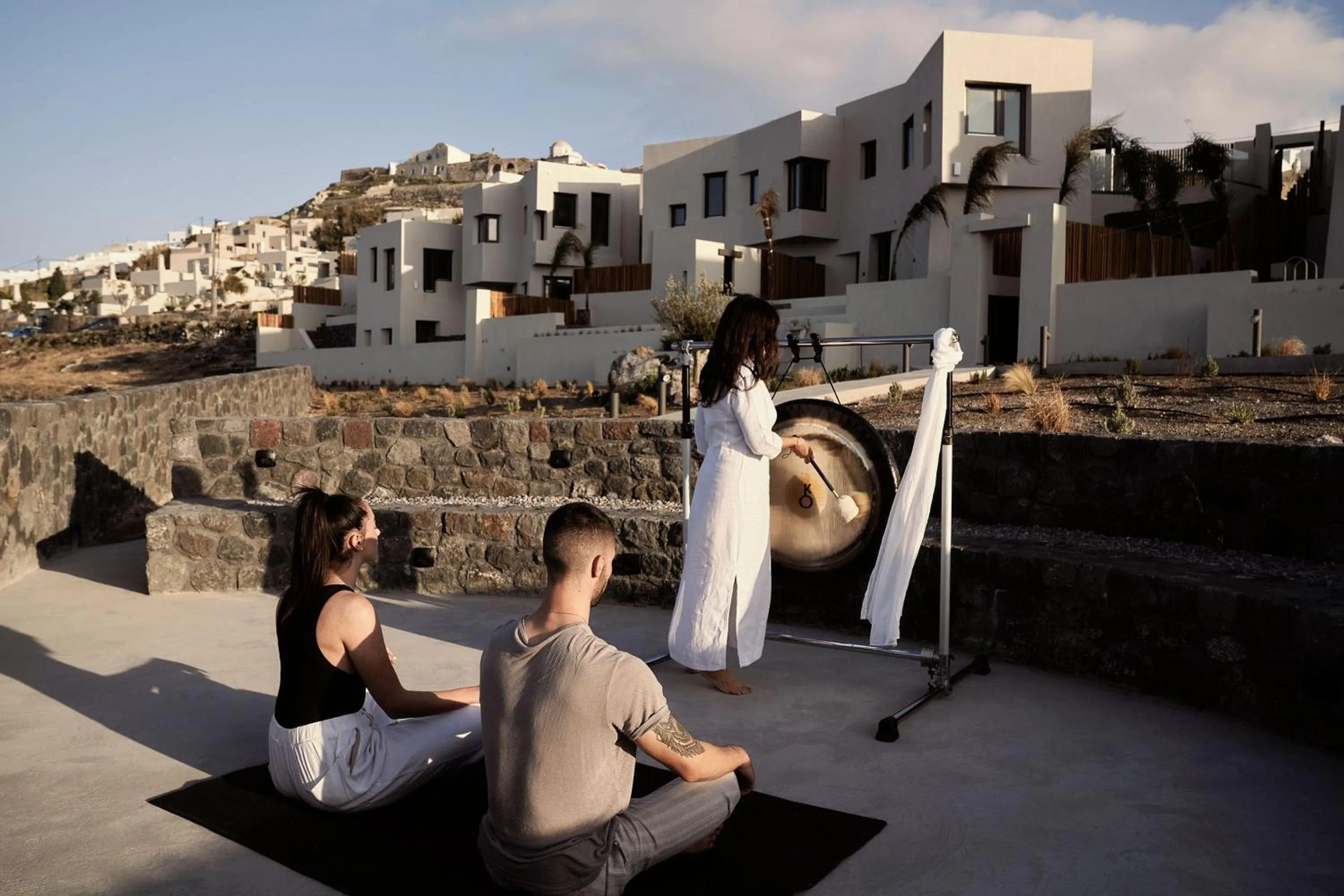 Property building in Apikia Santorini