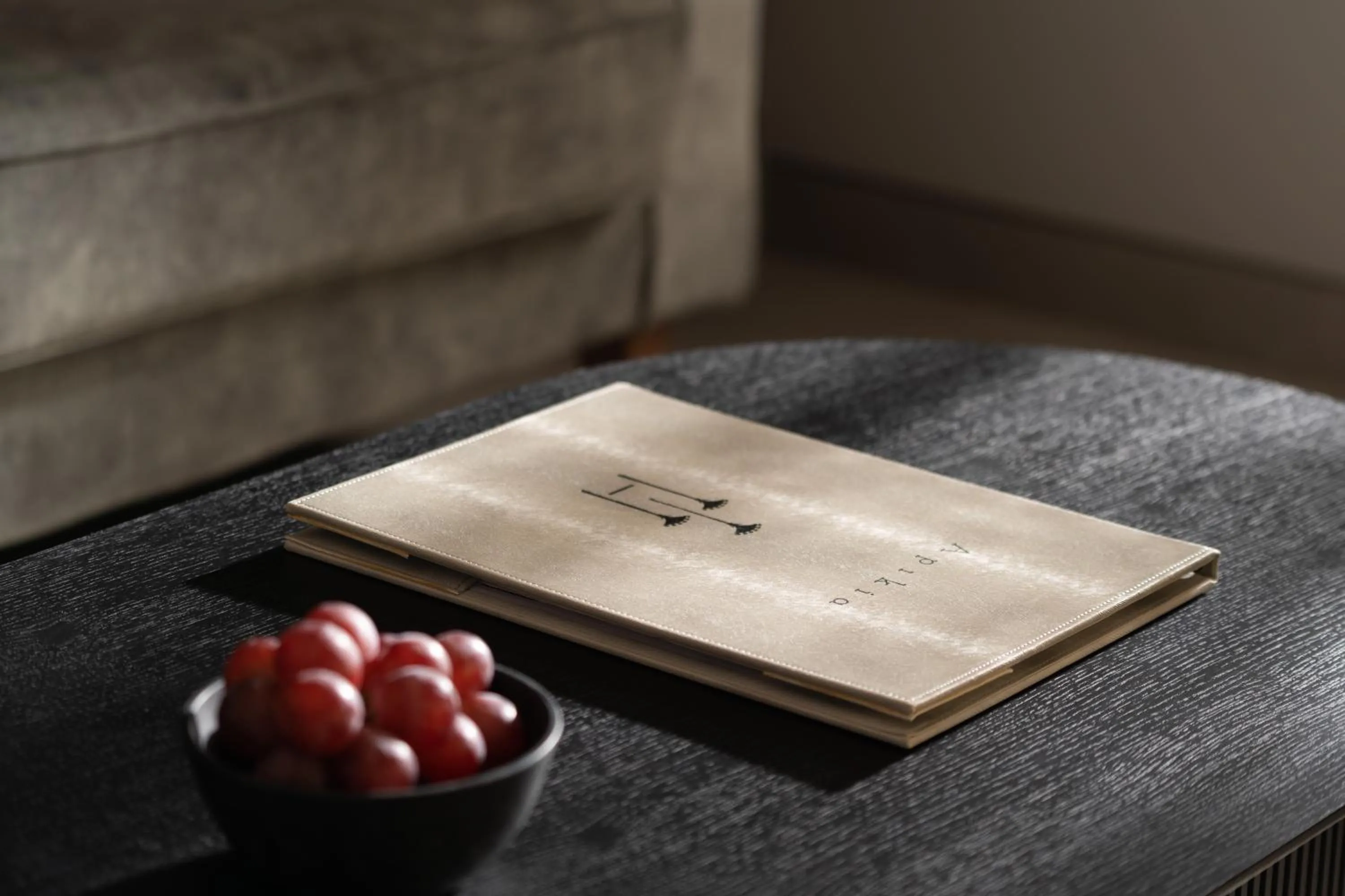 Seating area in Apikia Santorini