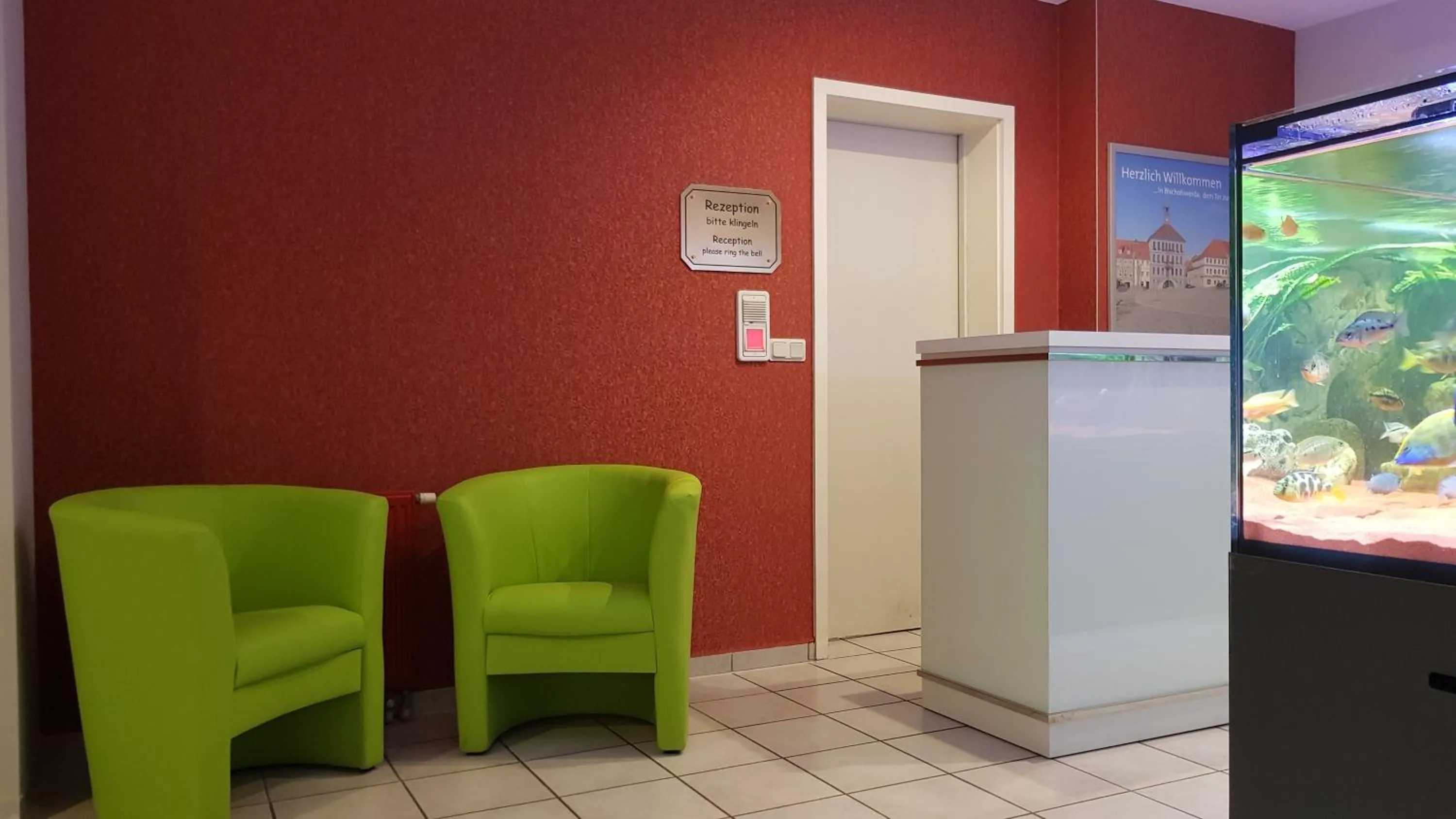 Lobby or reception in Hotel Evabrunnen