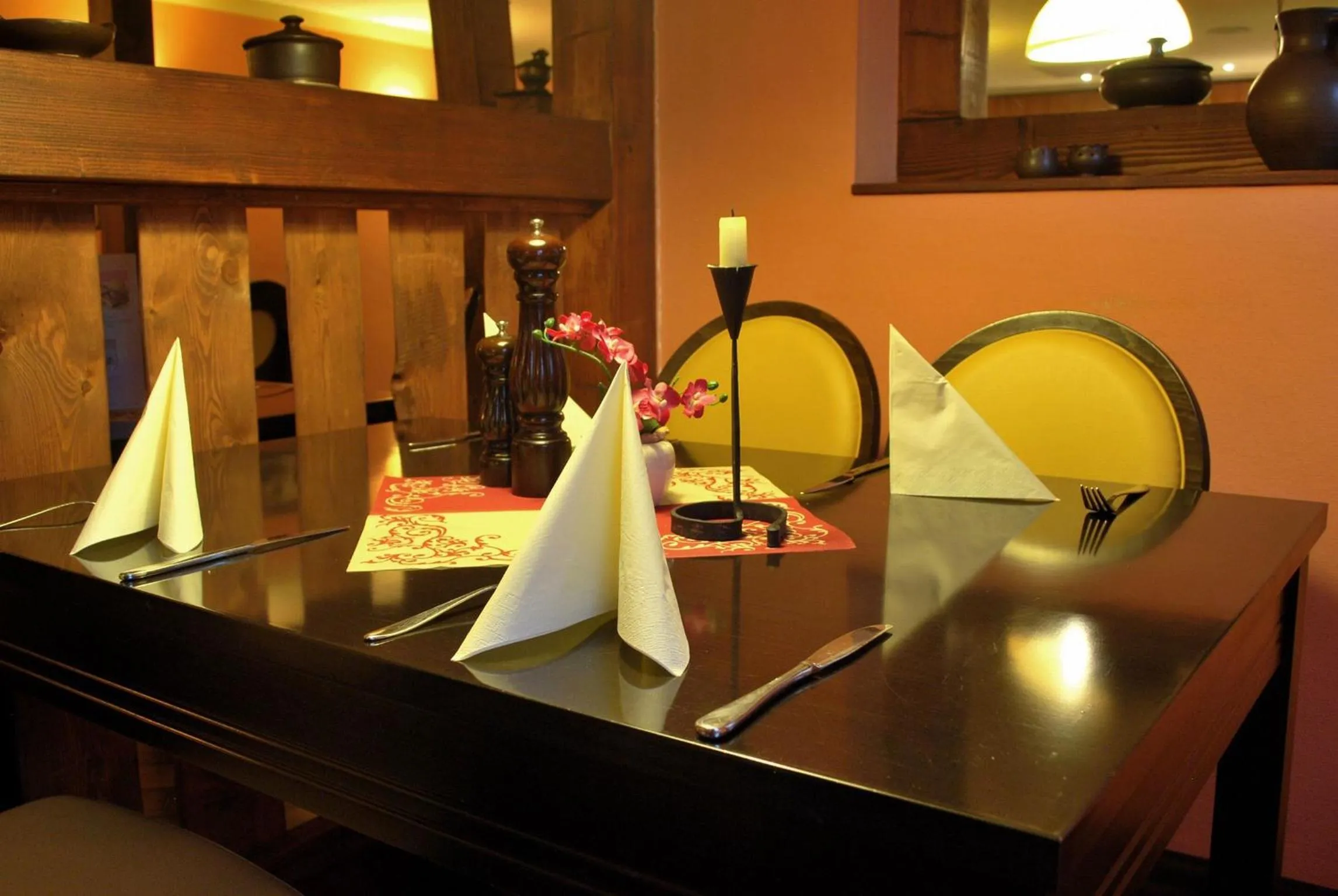 Dinner in Hotel Evabrunnen