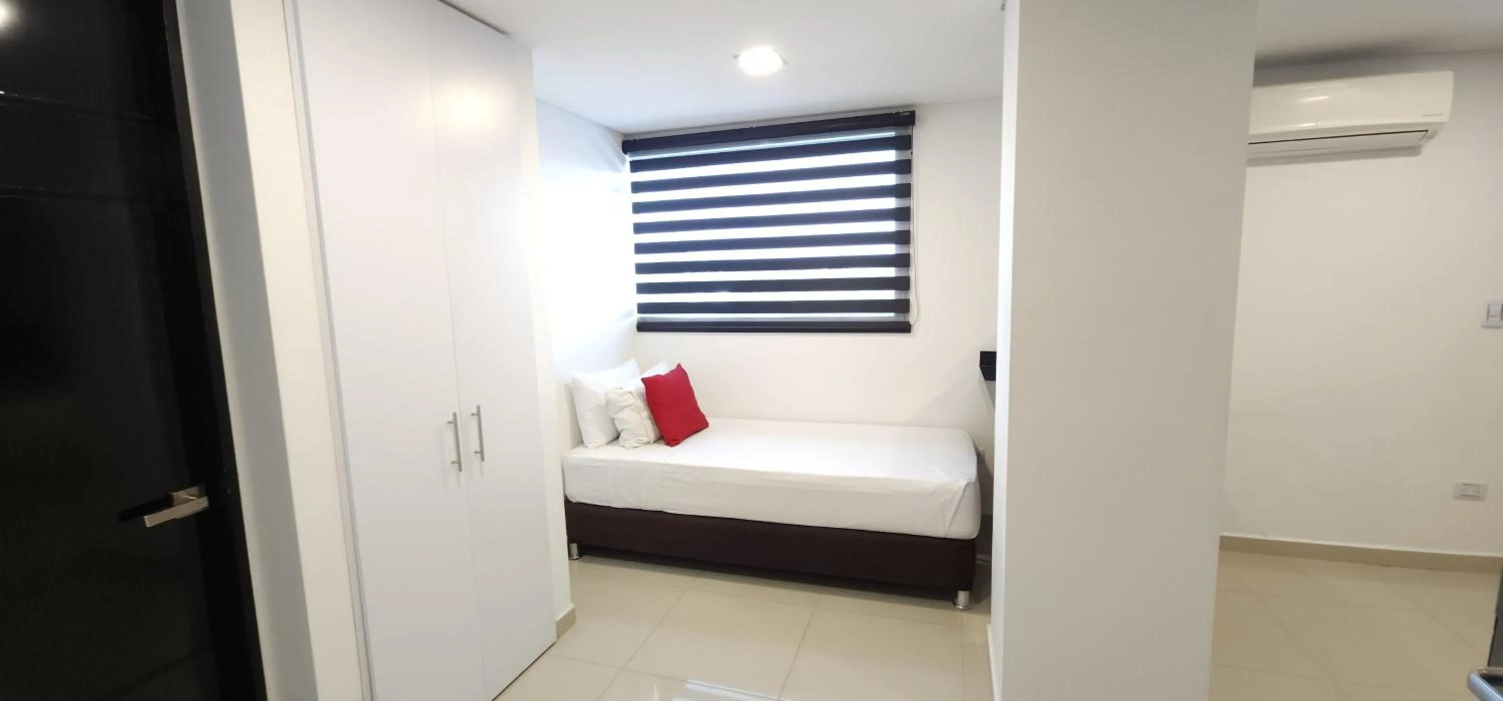 Bed in Hotel Blue 66