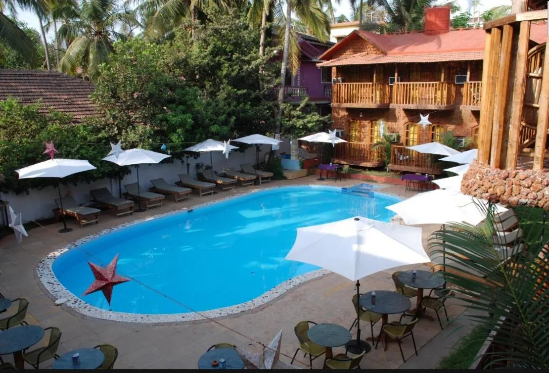 Swimming pool in Sea Breeze Village, Baga Goa