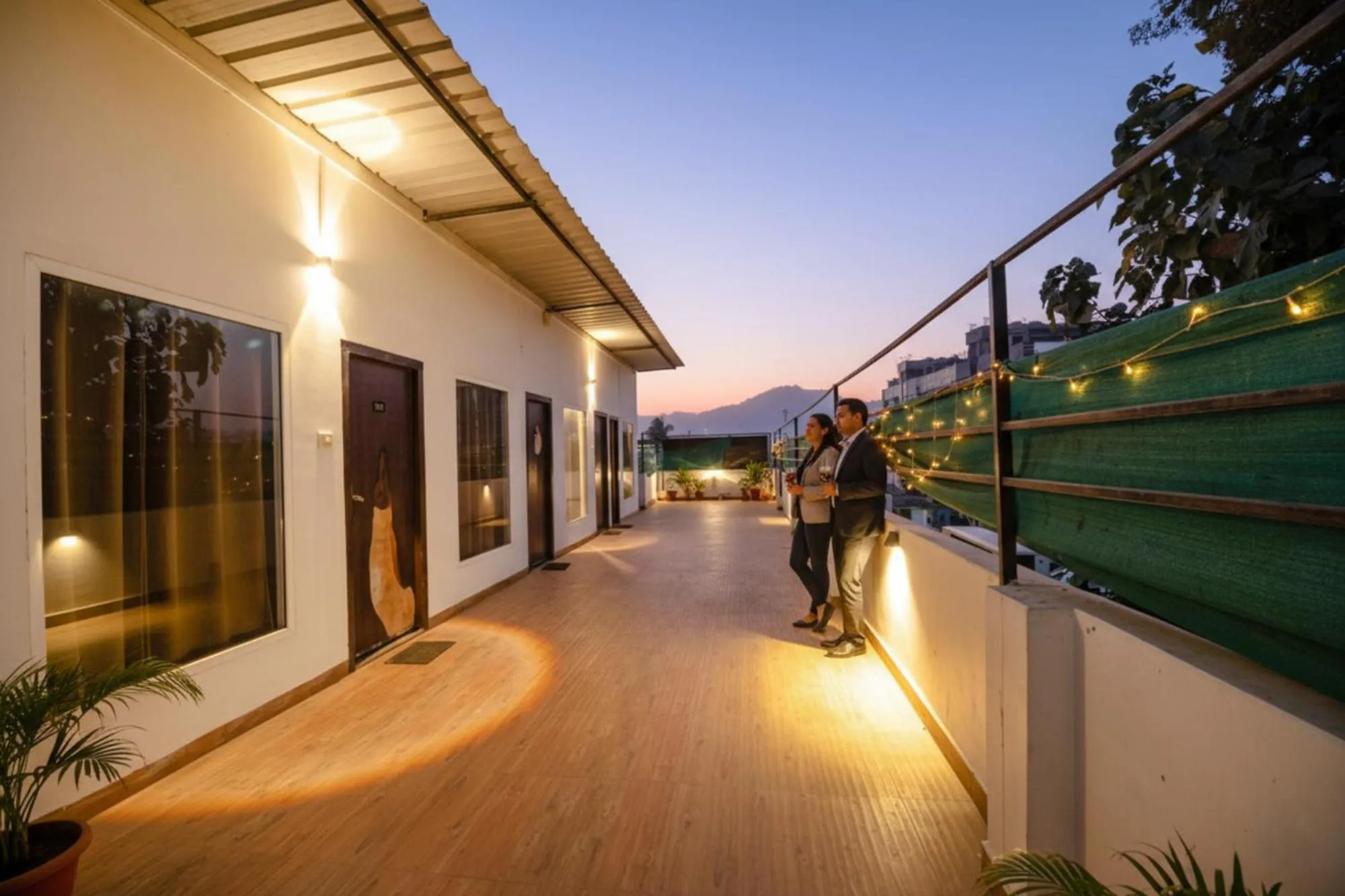 View (from property/room) in Via Anurag Residency