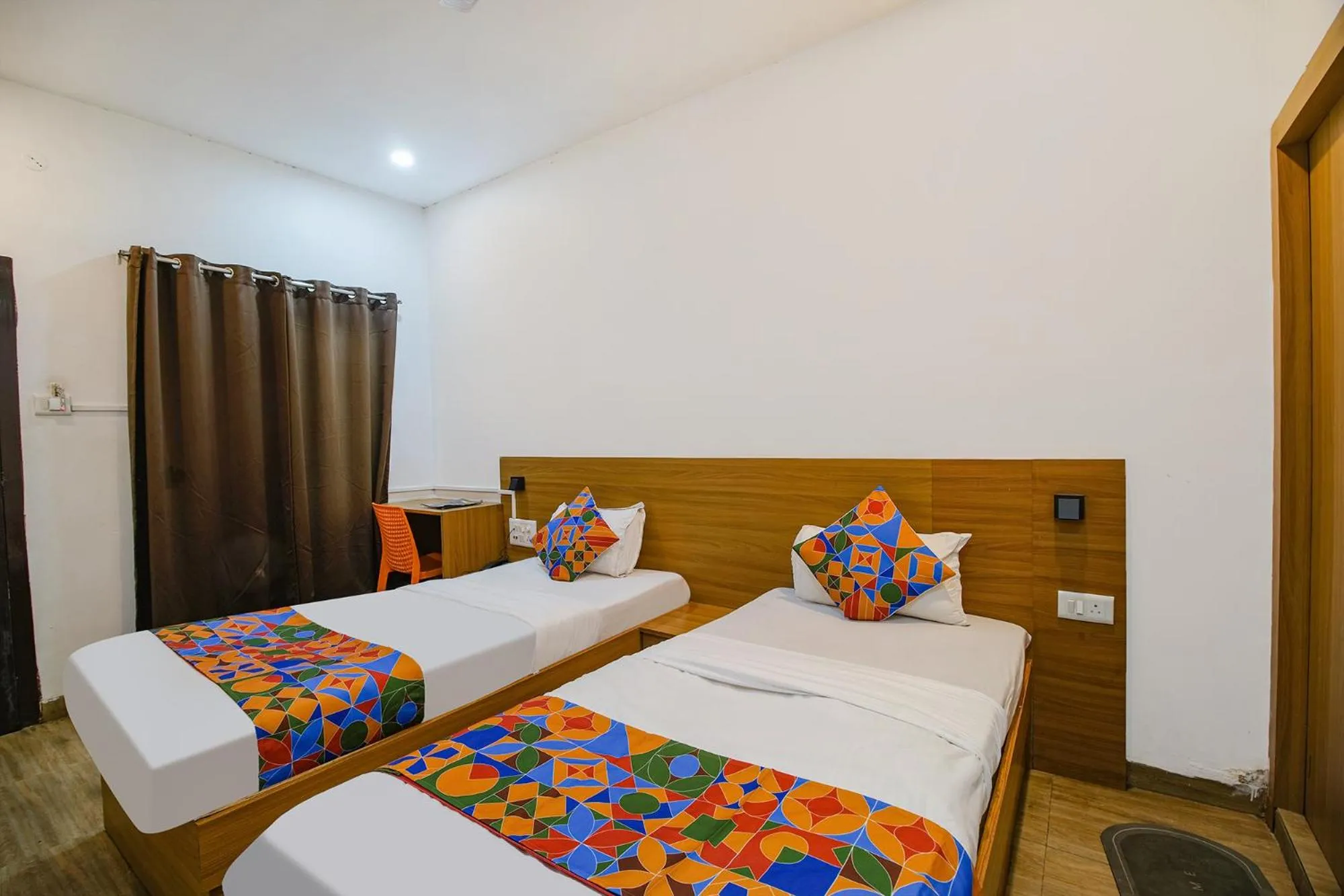 Bed in Via Anurag Residency