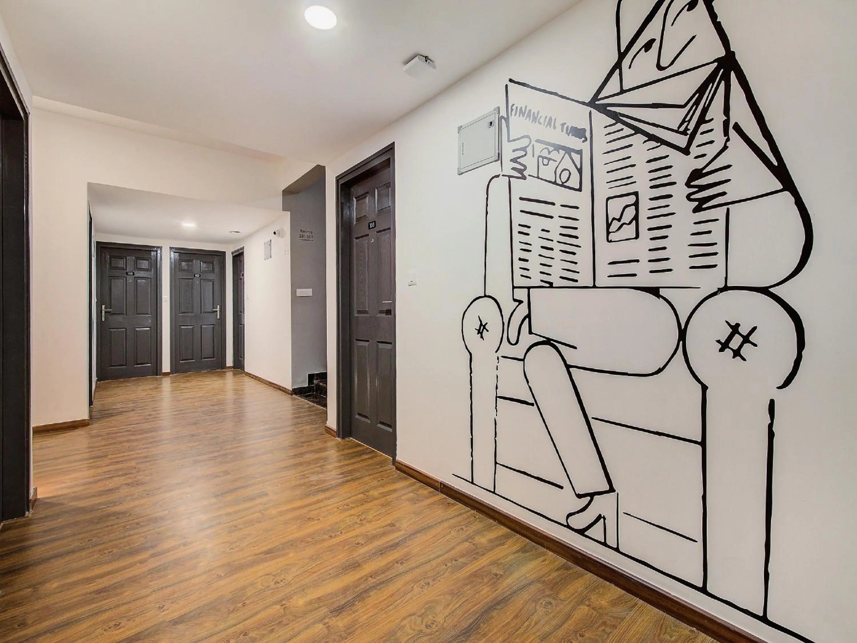 Lobby or reception in Super OYO 76438 hotel APS INN