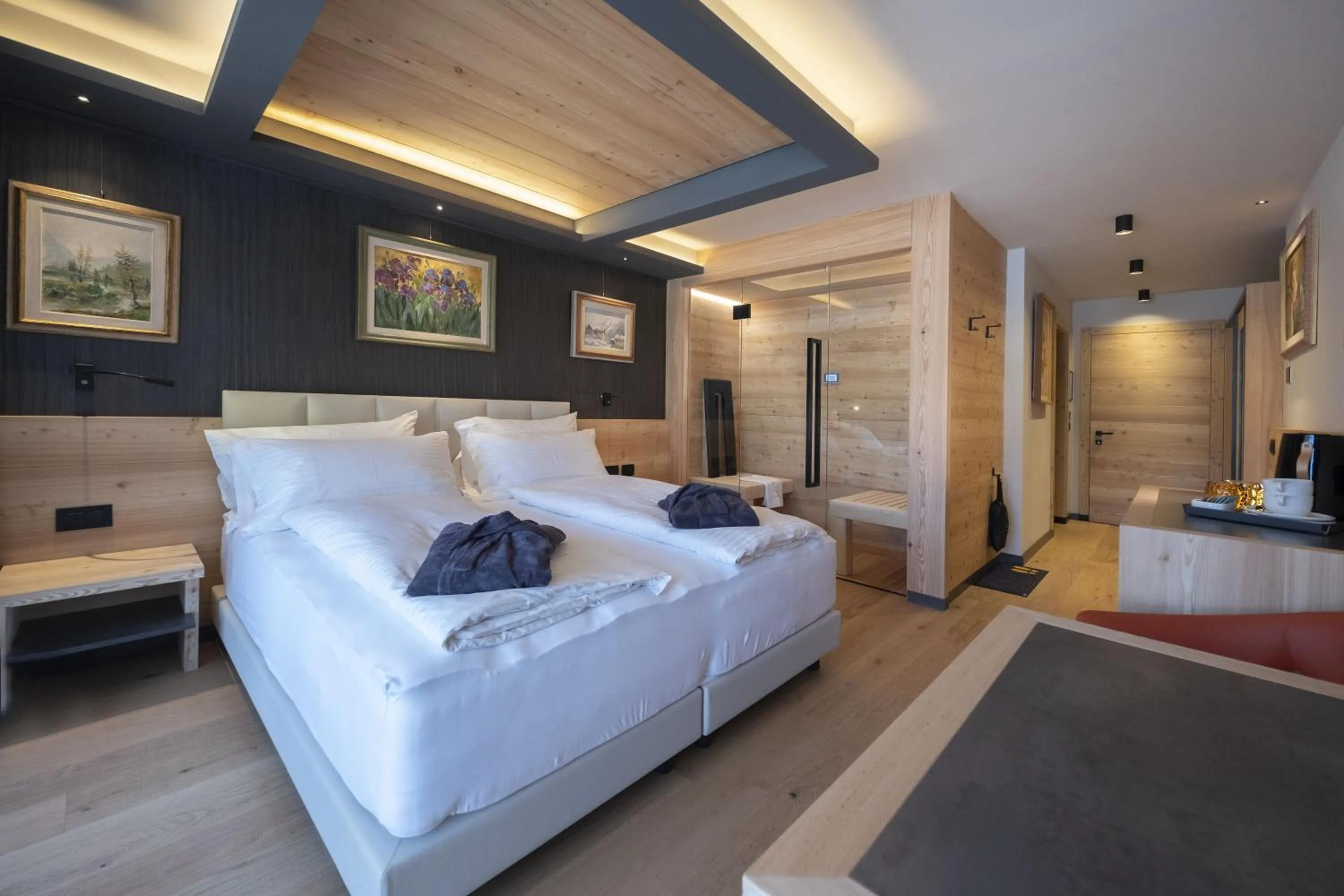 Bed in Locanda degli Artisti Art Hotel