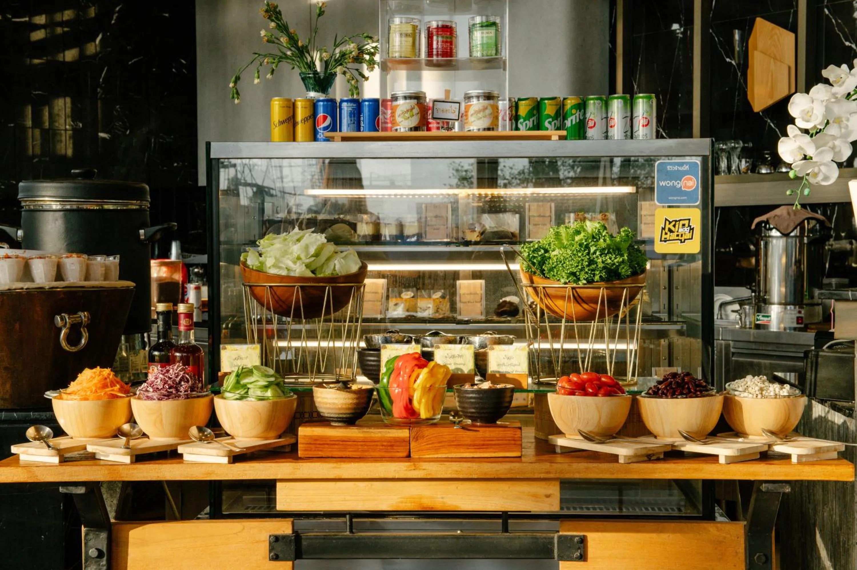 Buffet breakfast in The Signature Hotel Airport