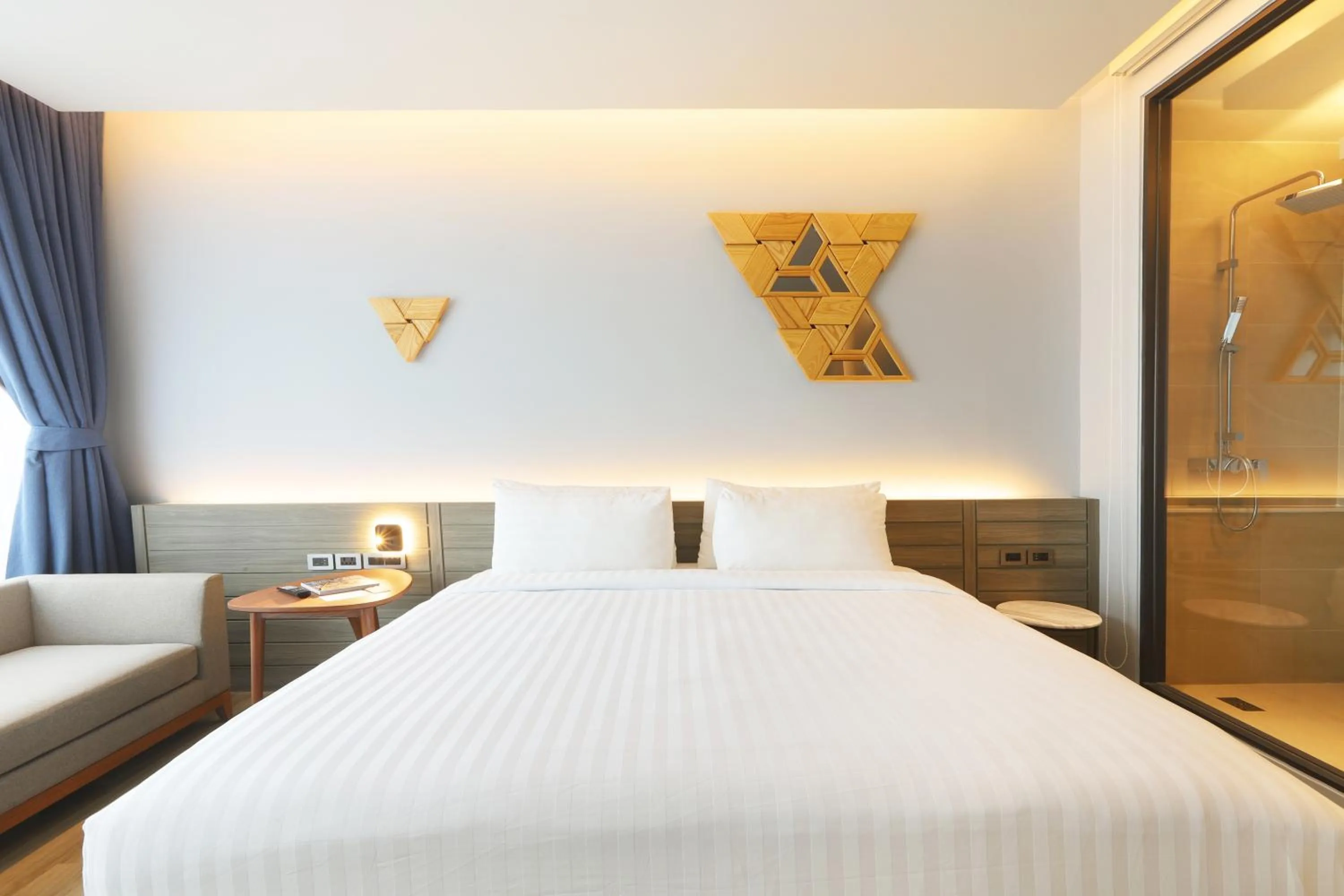 Bed in The Signature Hotel Airport