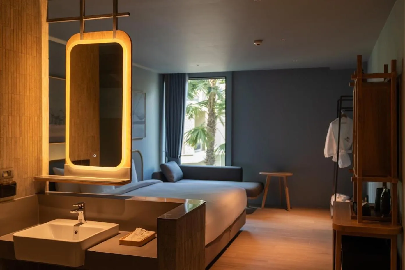 Bed in The Signature Hotel Airport