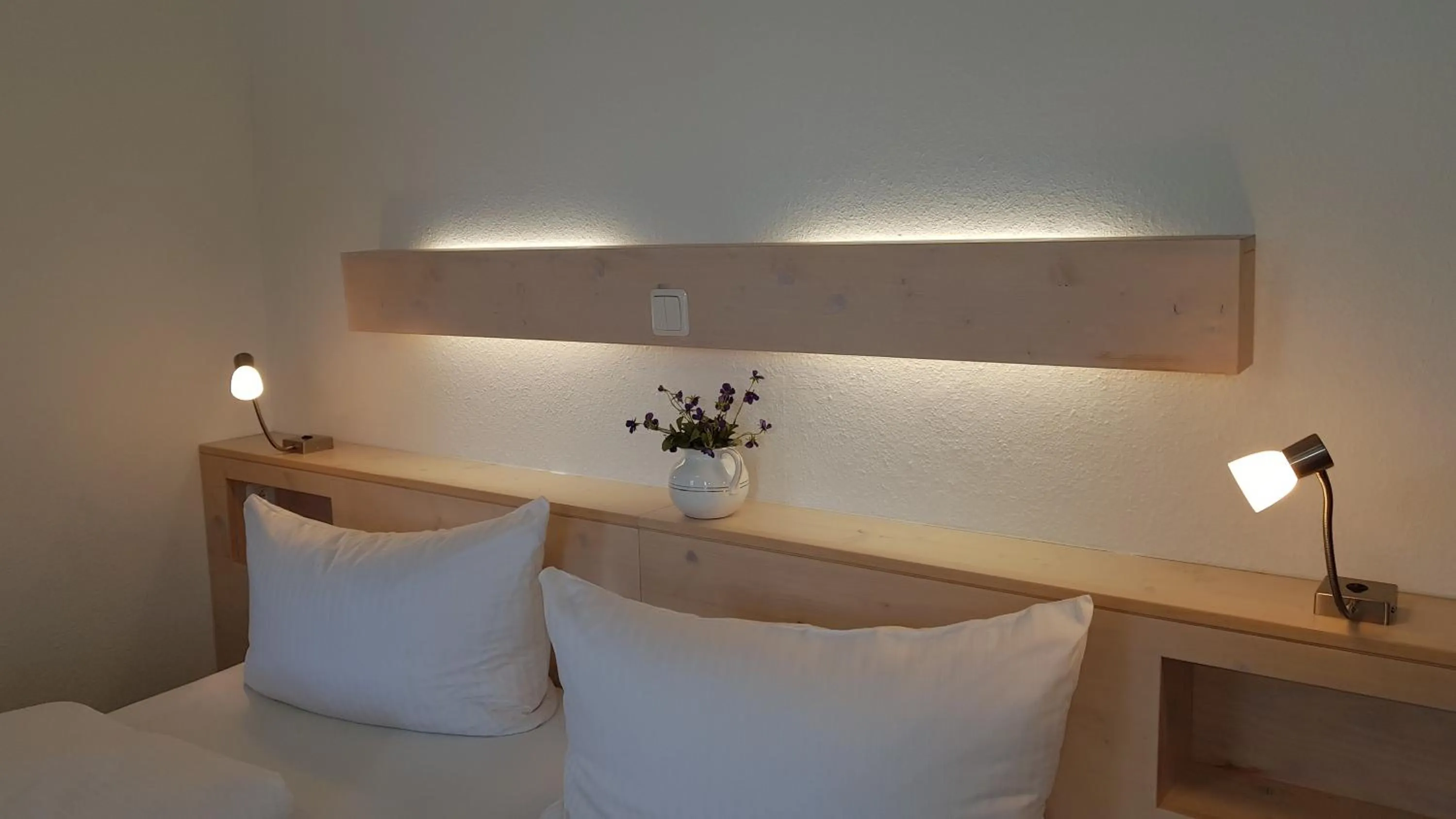 Bed in Hotel Villa Sisi