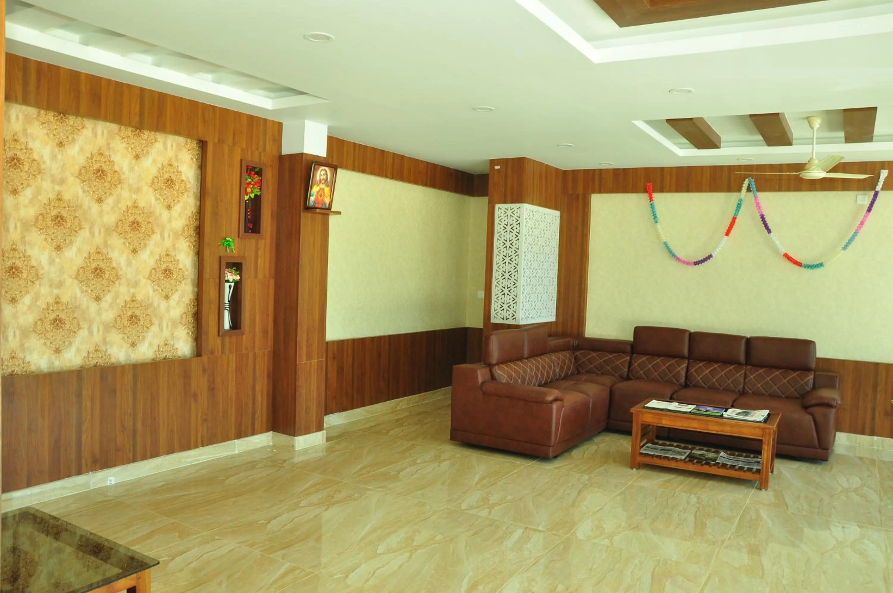 Seating area in T Homes Thekkady