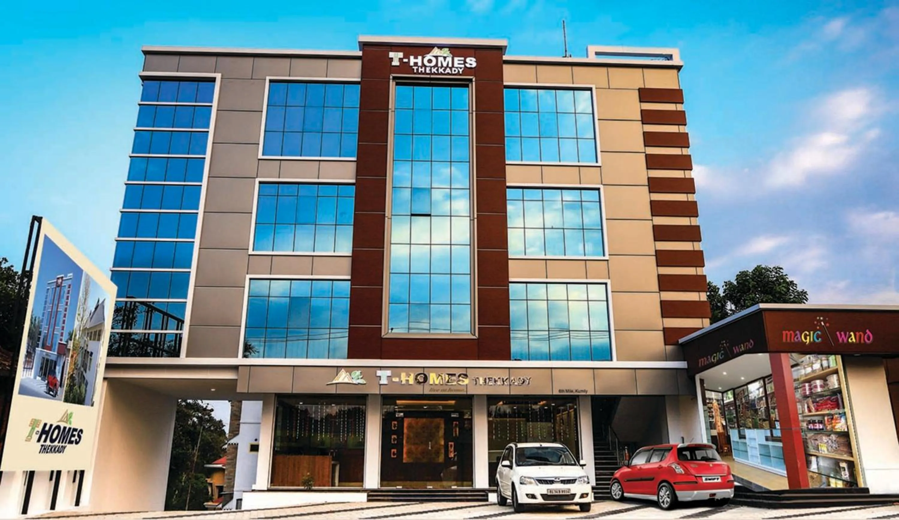 Property building in T Homes Thekkady