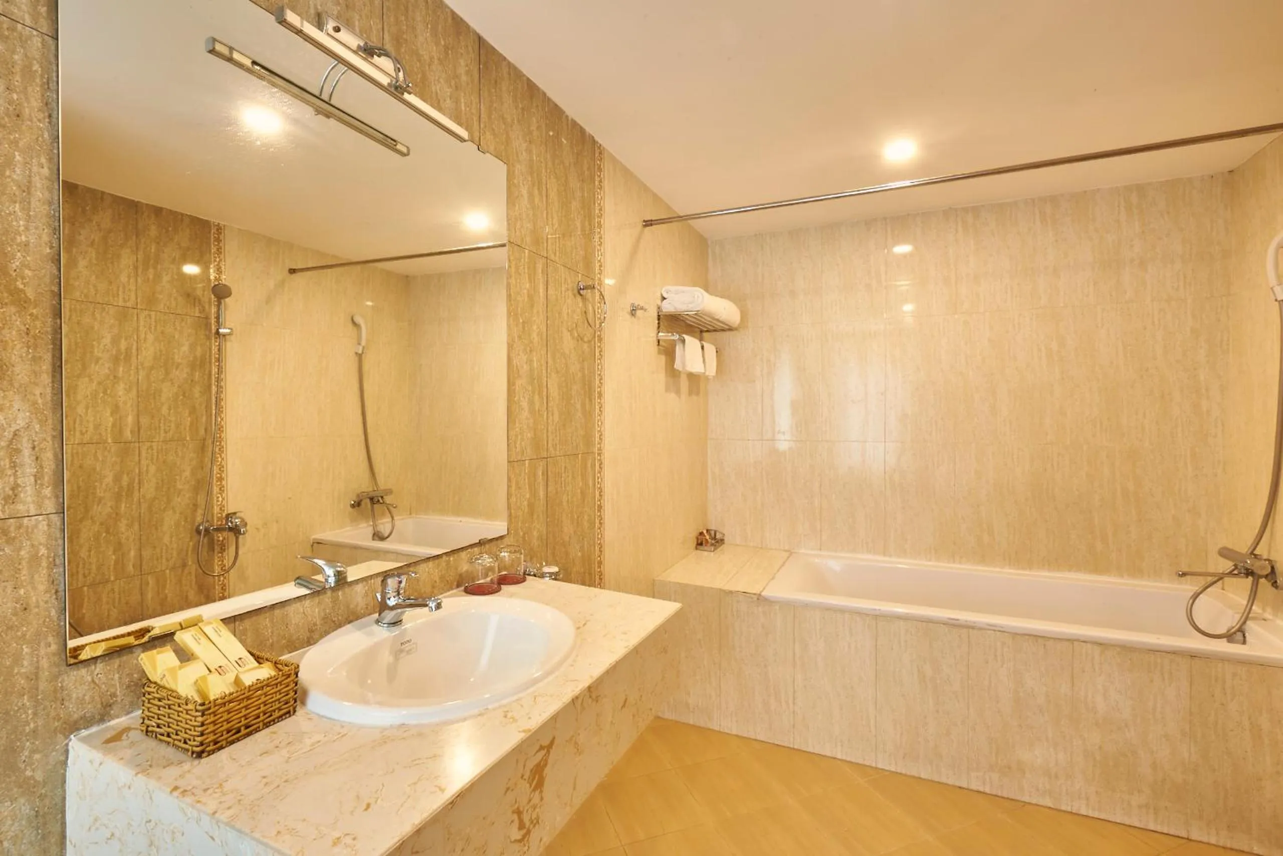 Bathroom in Sai Gon's Book Hotel - The Airport Front